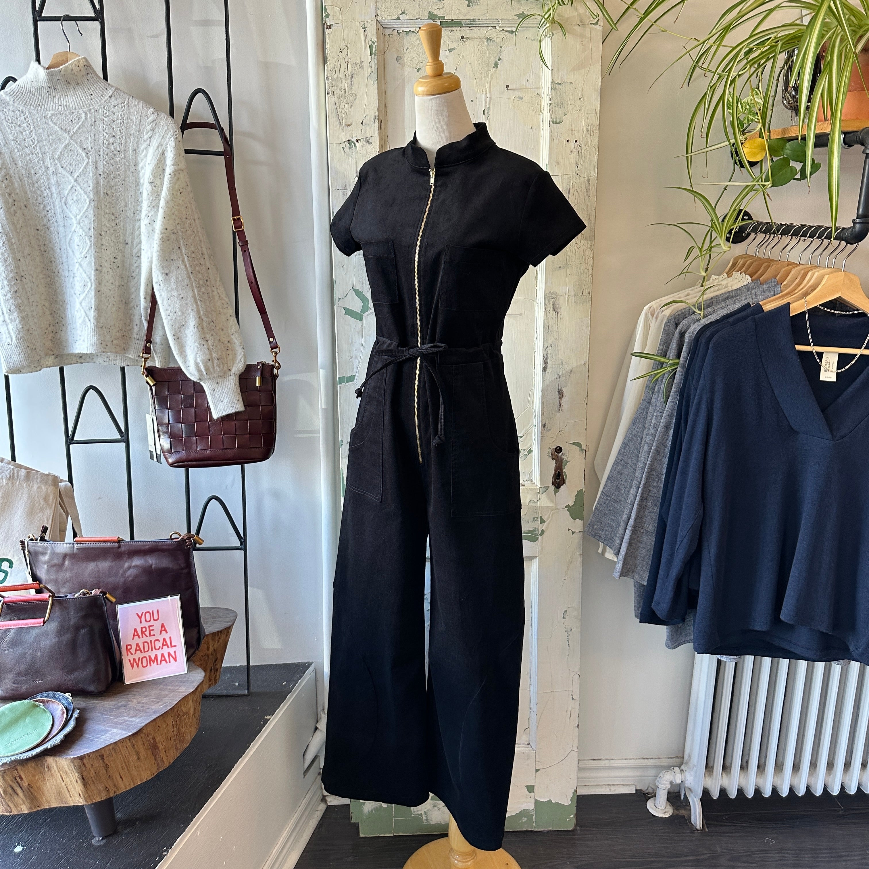 Jennifer Glasgow // Anath Jumpsuit Black