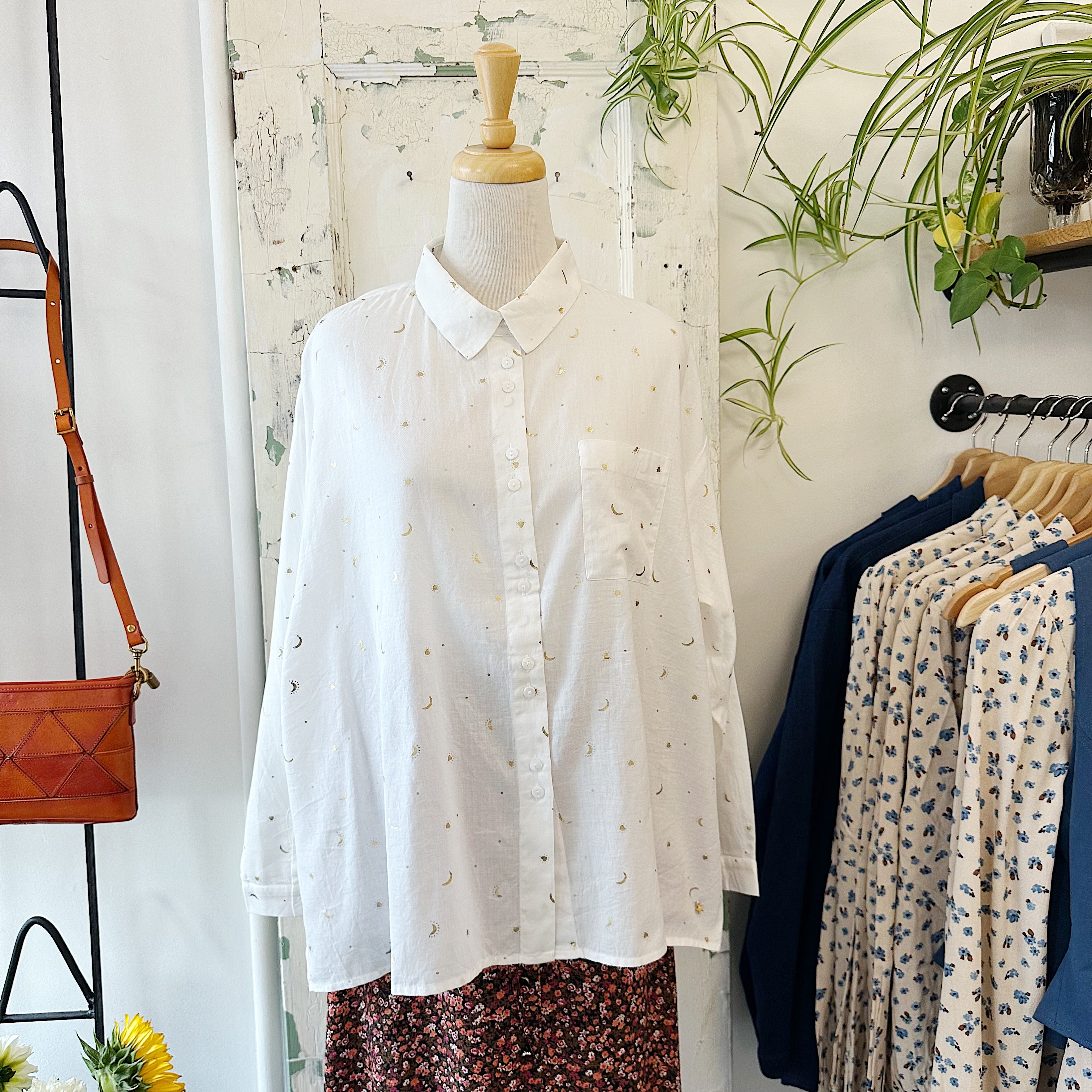 Des Petits Hauts // Vella Blouse Gold Moons