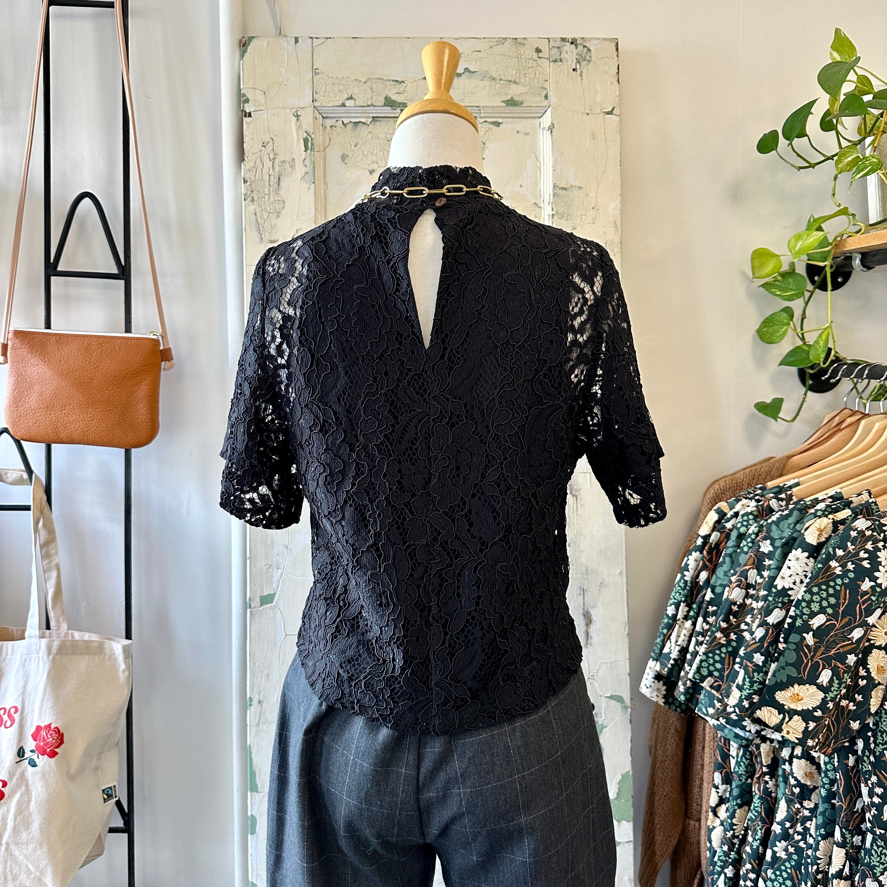Dagg & Stacey // Claire Top Black