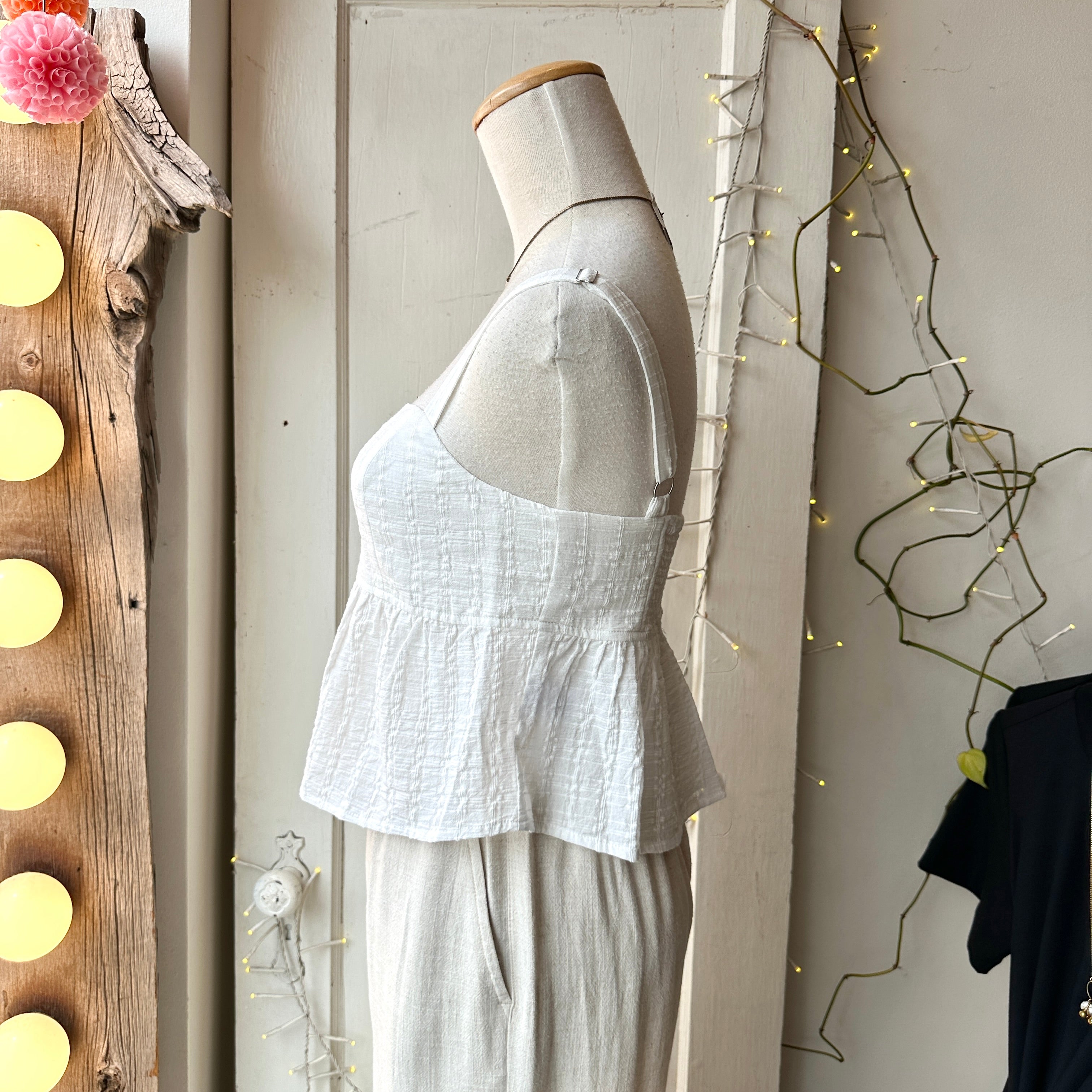 Gentle Fawn // Quincy Top White *Last Size Medium