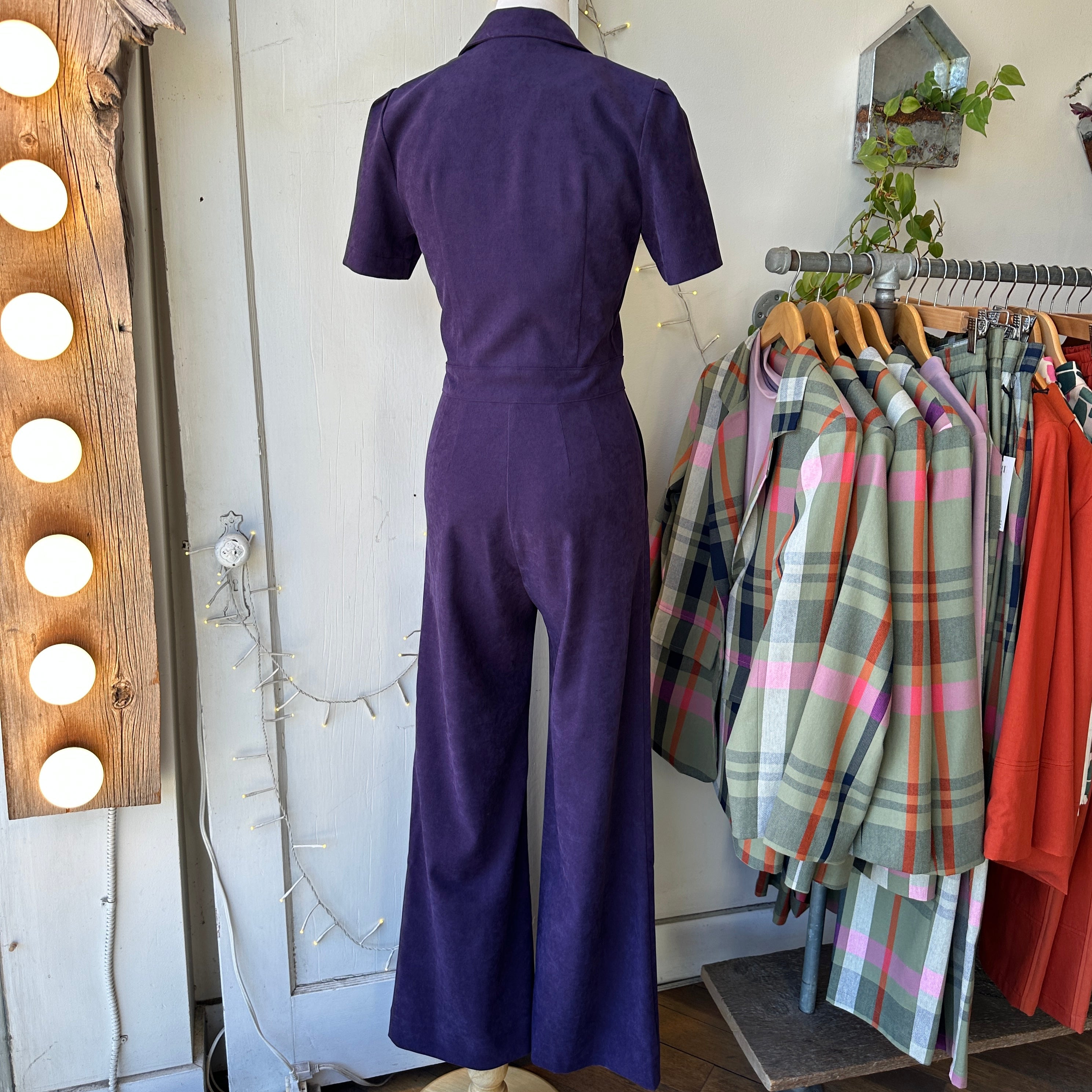 Birds of North America // Tyrranulet Jumpsuit Midnight