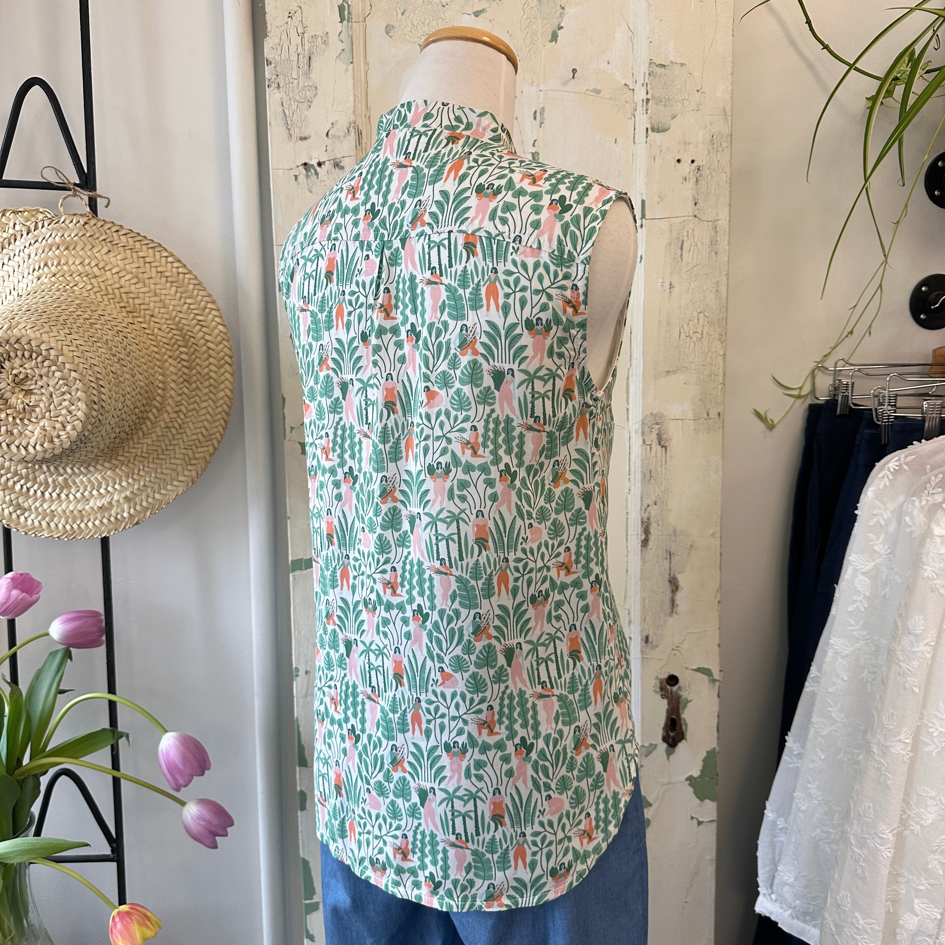 Meemoza // Isla Blouse Botanical Babes