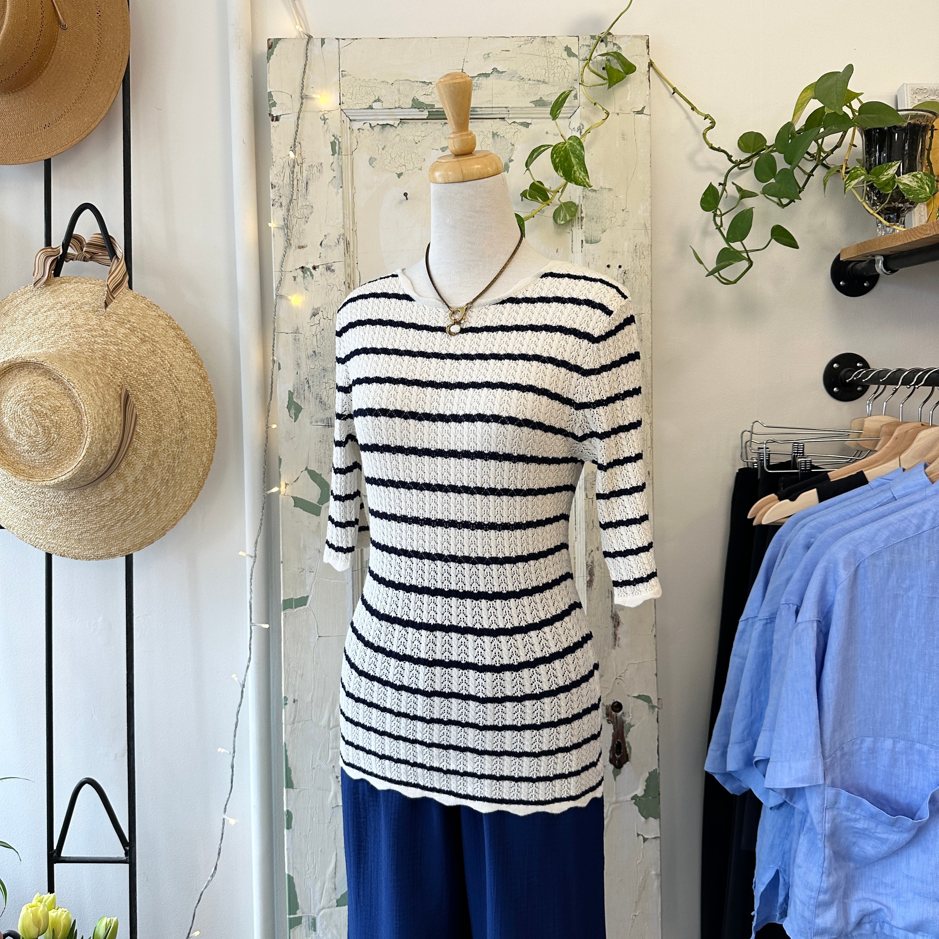 Atelier Reve // Fanto Navy Stripe Tee