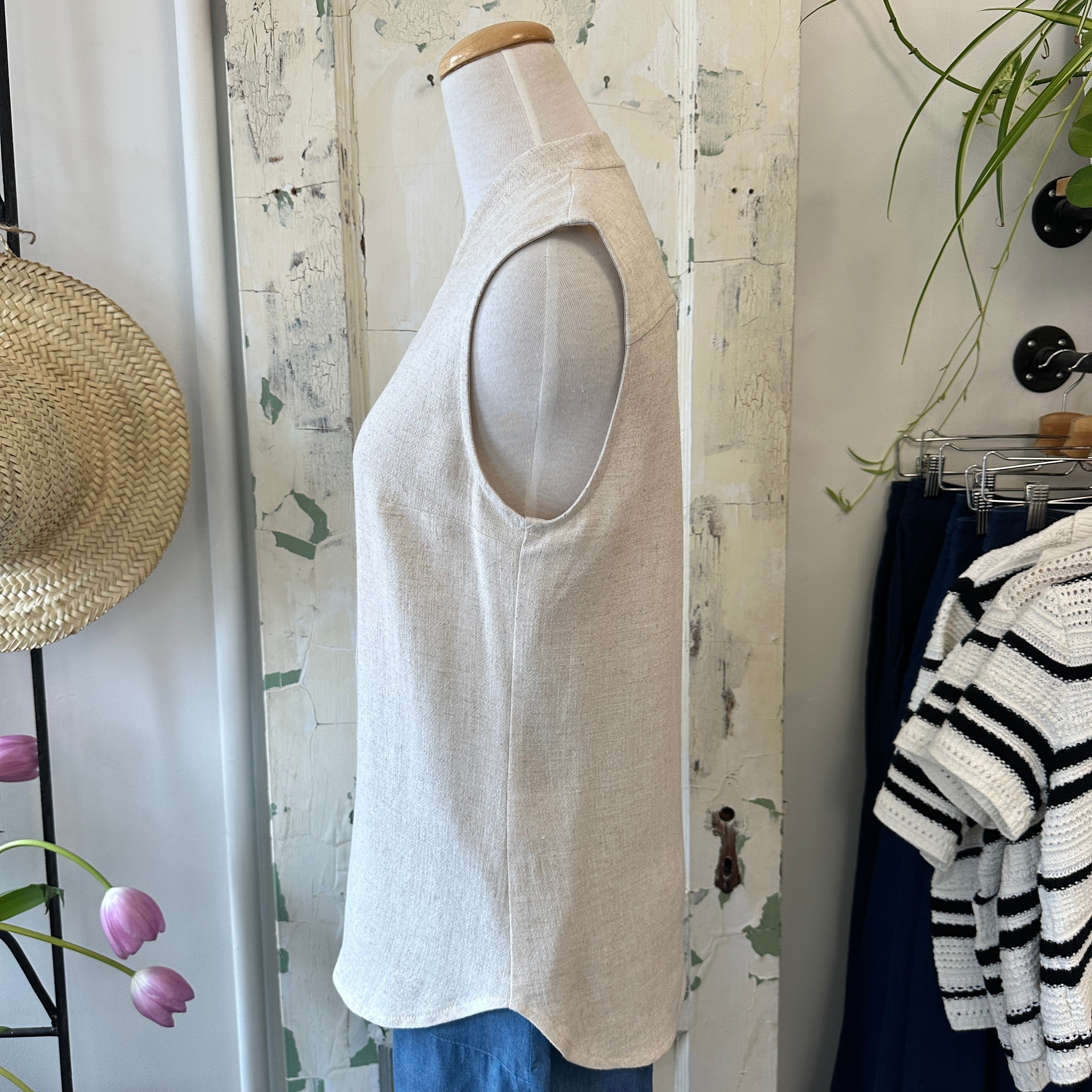 Meemoza // Isla Blouse Oatmeal