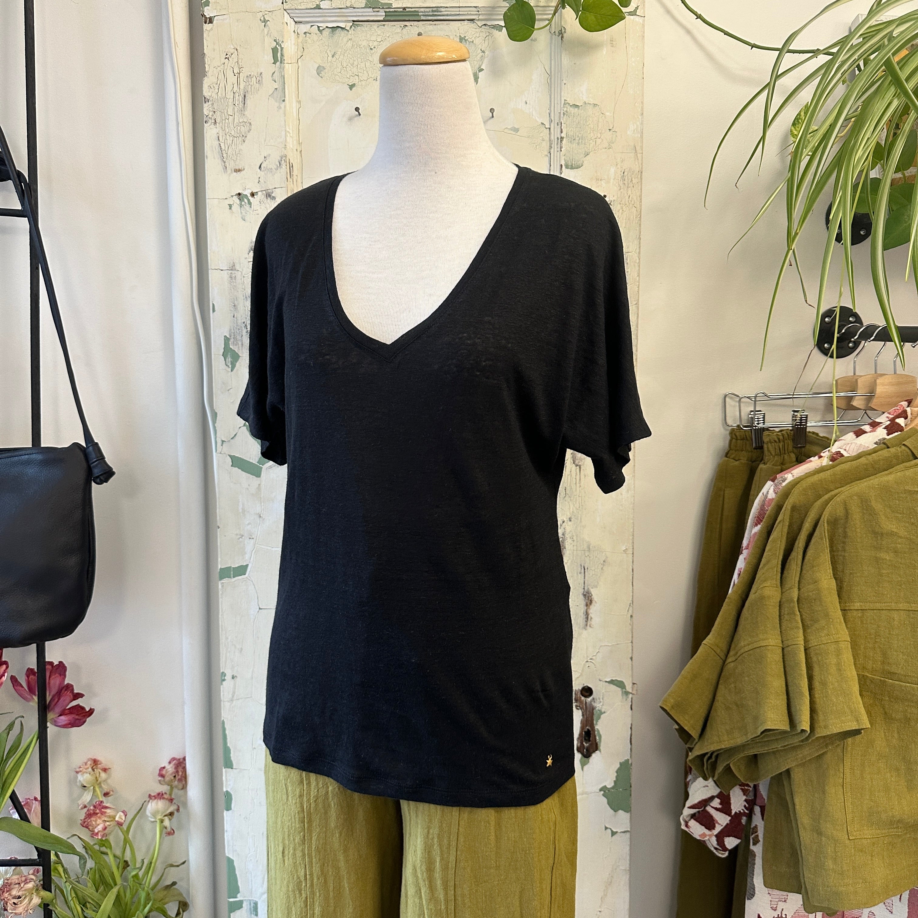 Des Petits Hauts // Hanina Top Black
