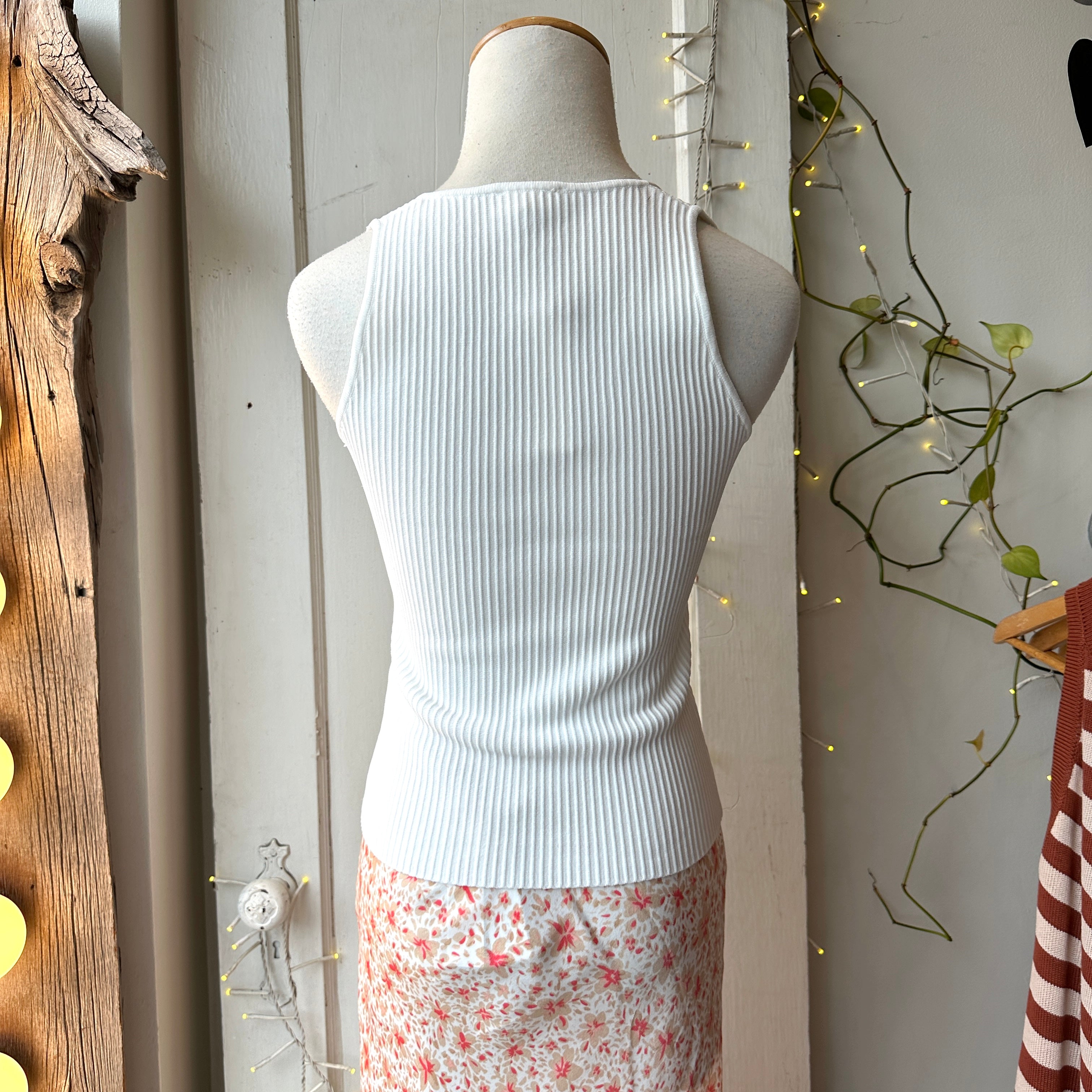 Gentle Fawn // Astor Tank White *last one XS