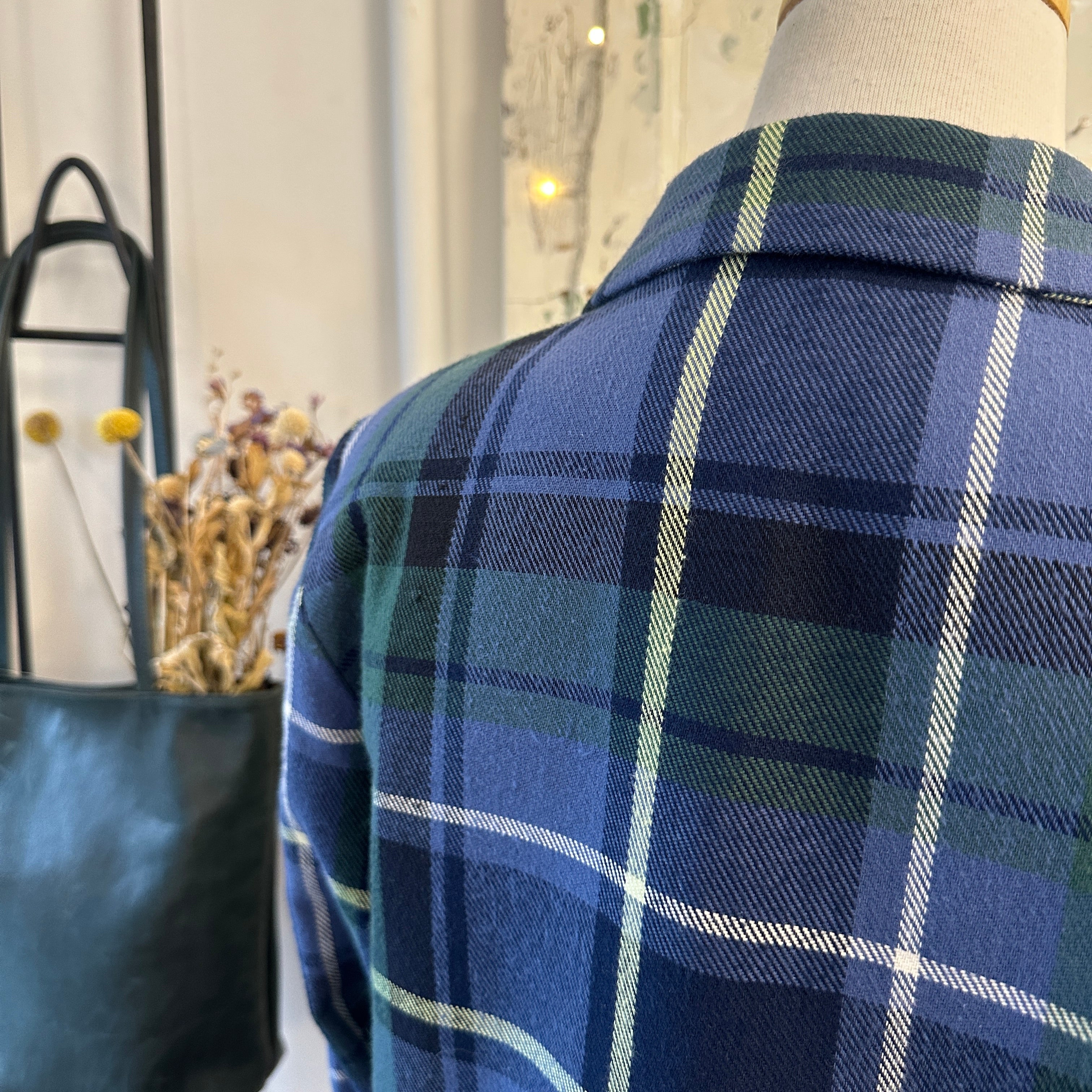 Bodybag by Jude // Vivienne Cropped Jacket Plaid