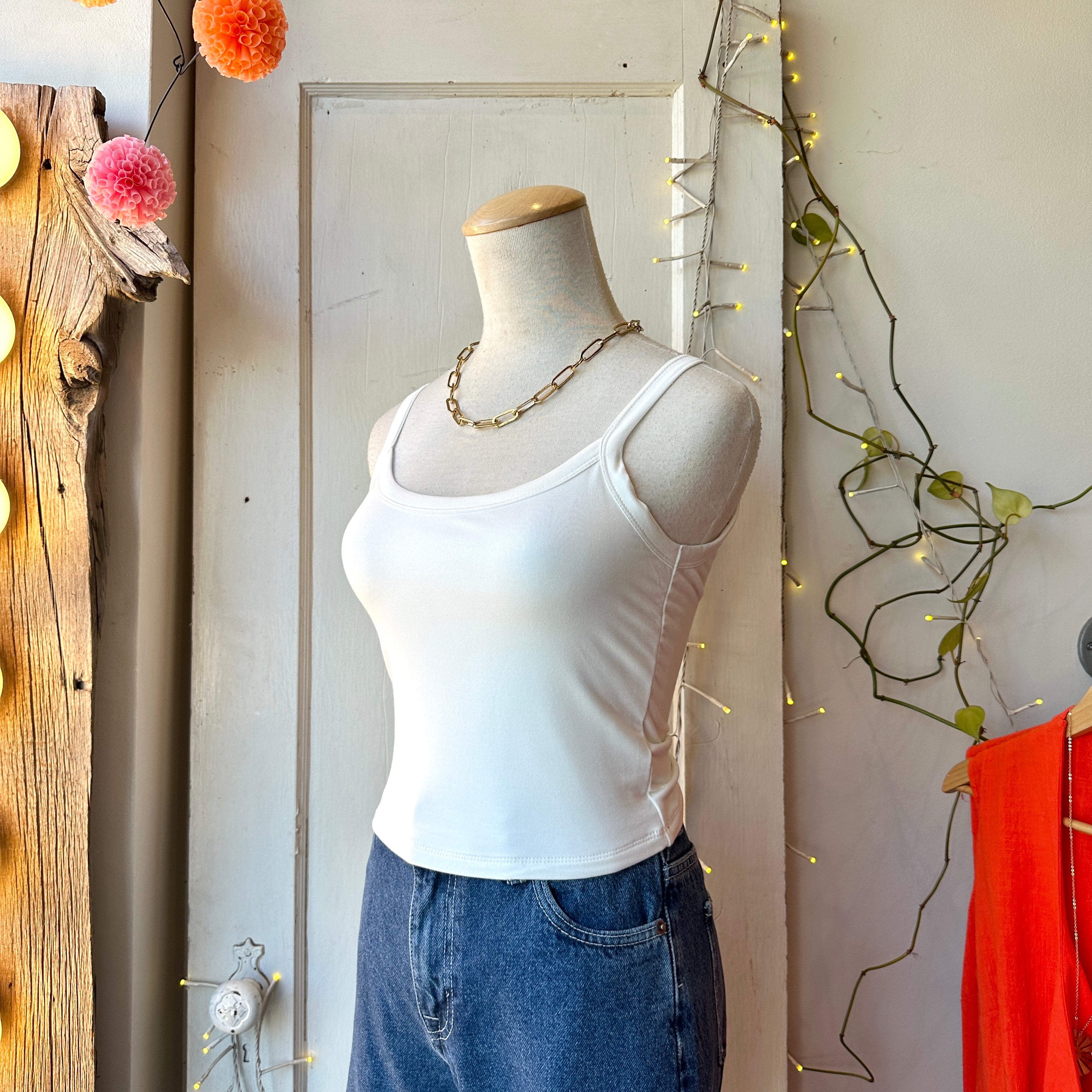 Gentle Fawn // Rosie Tank White
