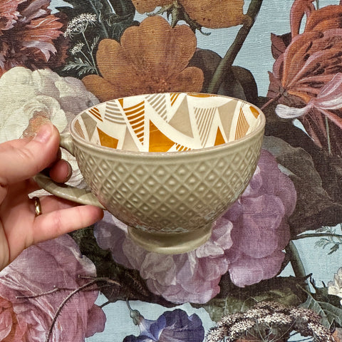 Danica // Imprint Mug Ochre