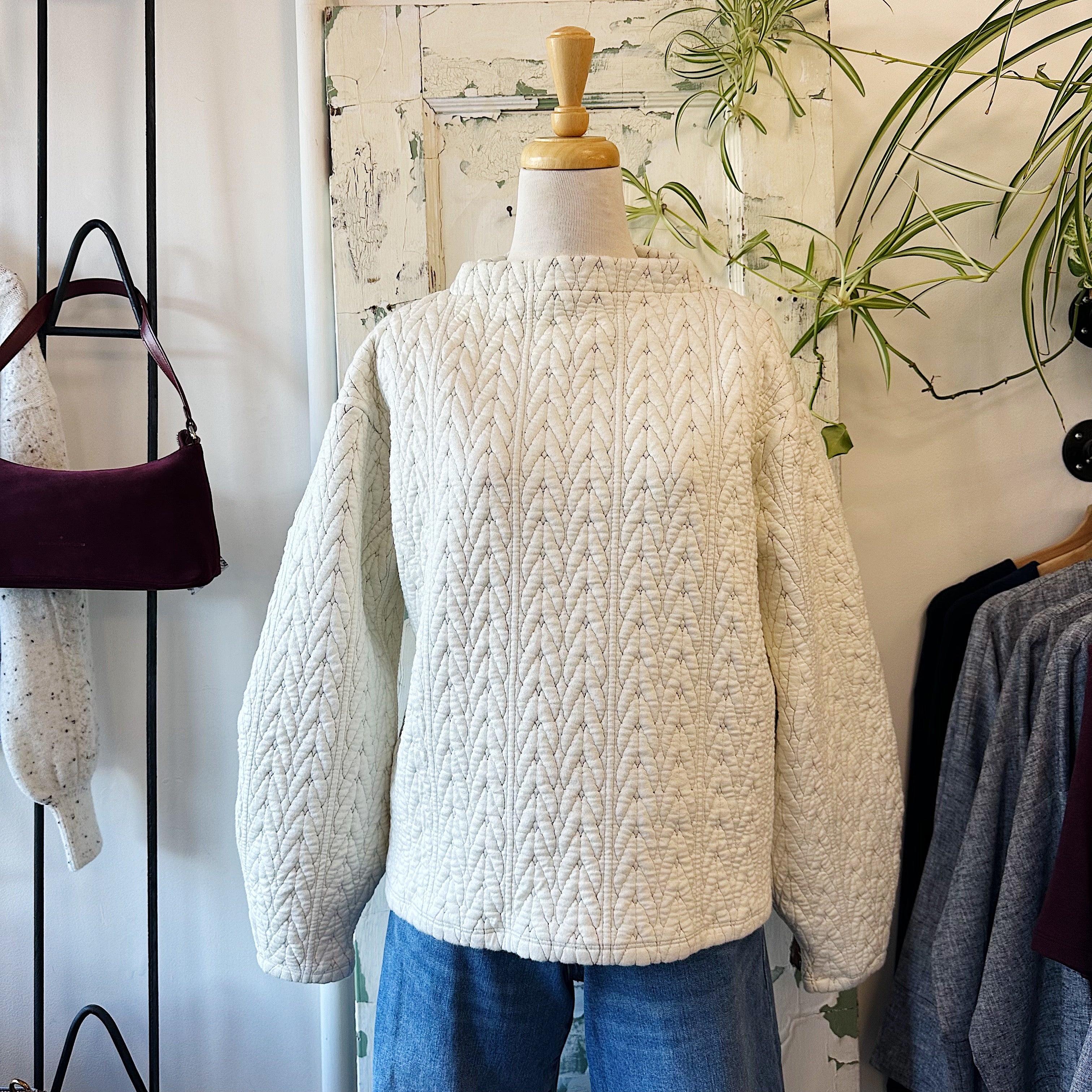 Melow // Lorelai Sweater Ecru