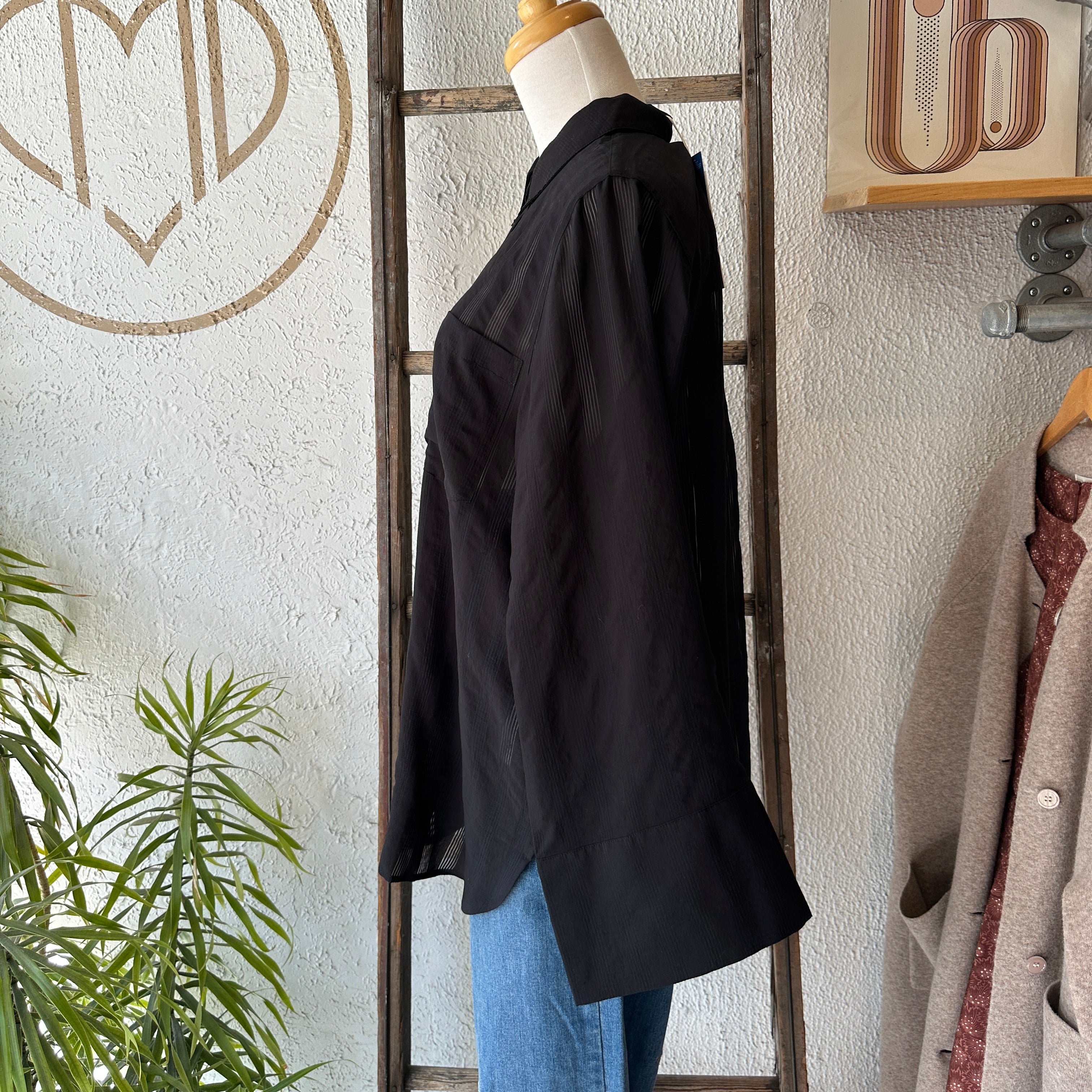 Minimum // Mya Shirt Black