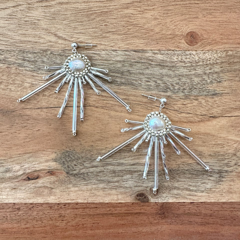 Frug //  Twisted Brass Wire Earrings