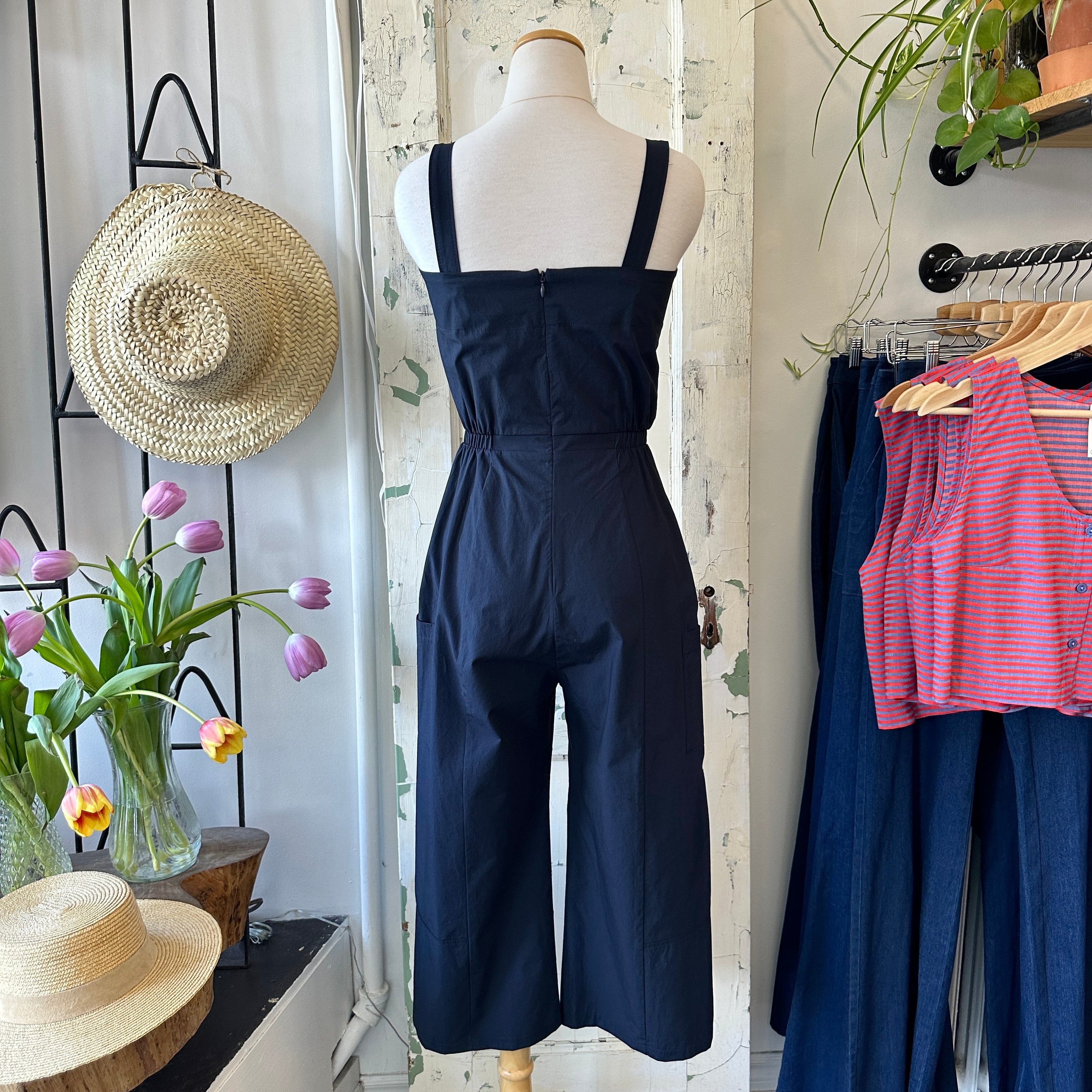 Jennifer Glasgow // Dominion Jumpsuit Navy