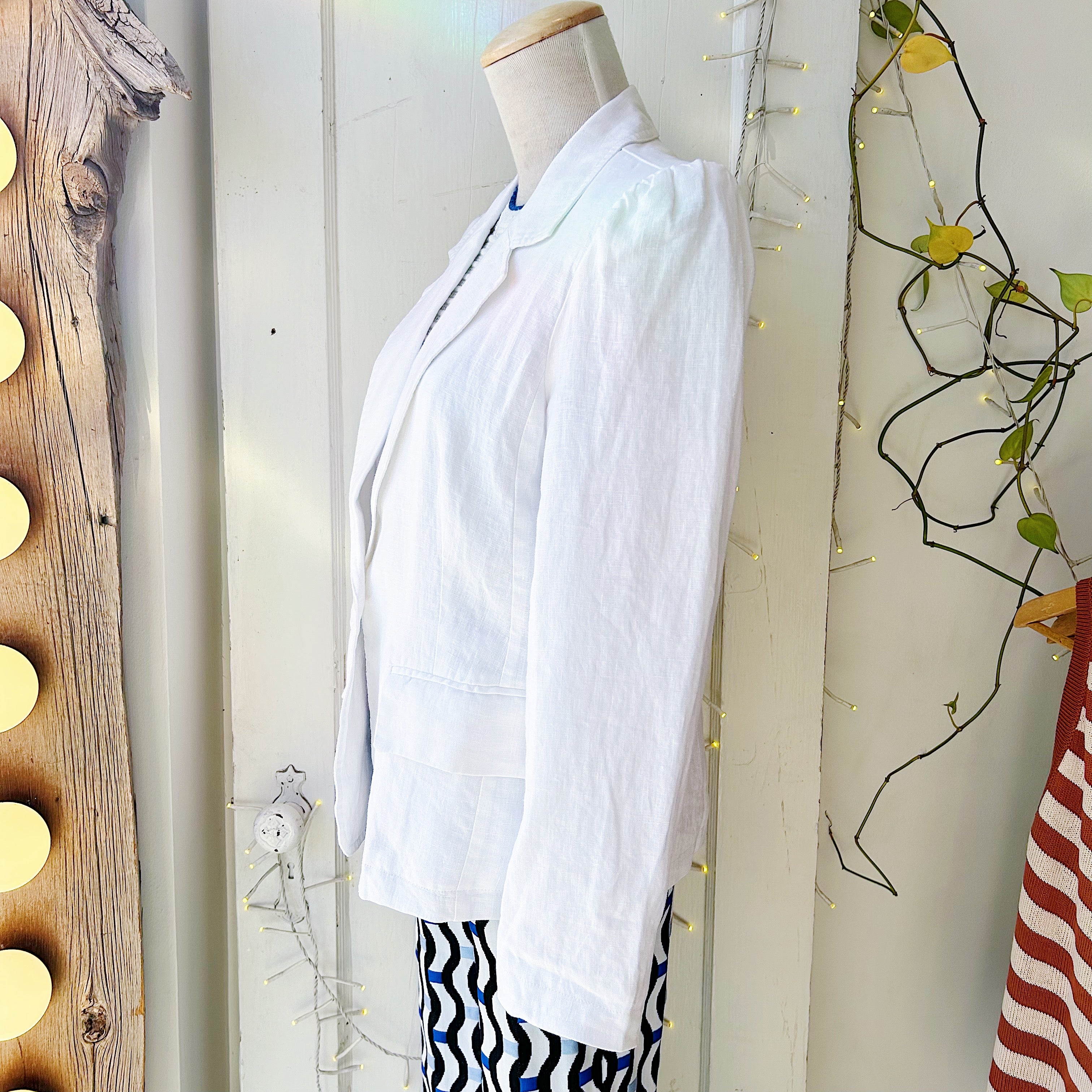 Melissa Nepton // Glen Linen Blazer