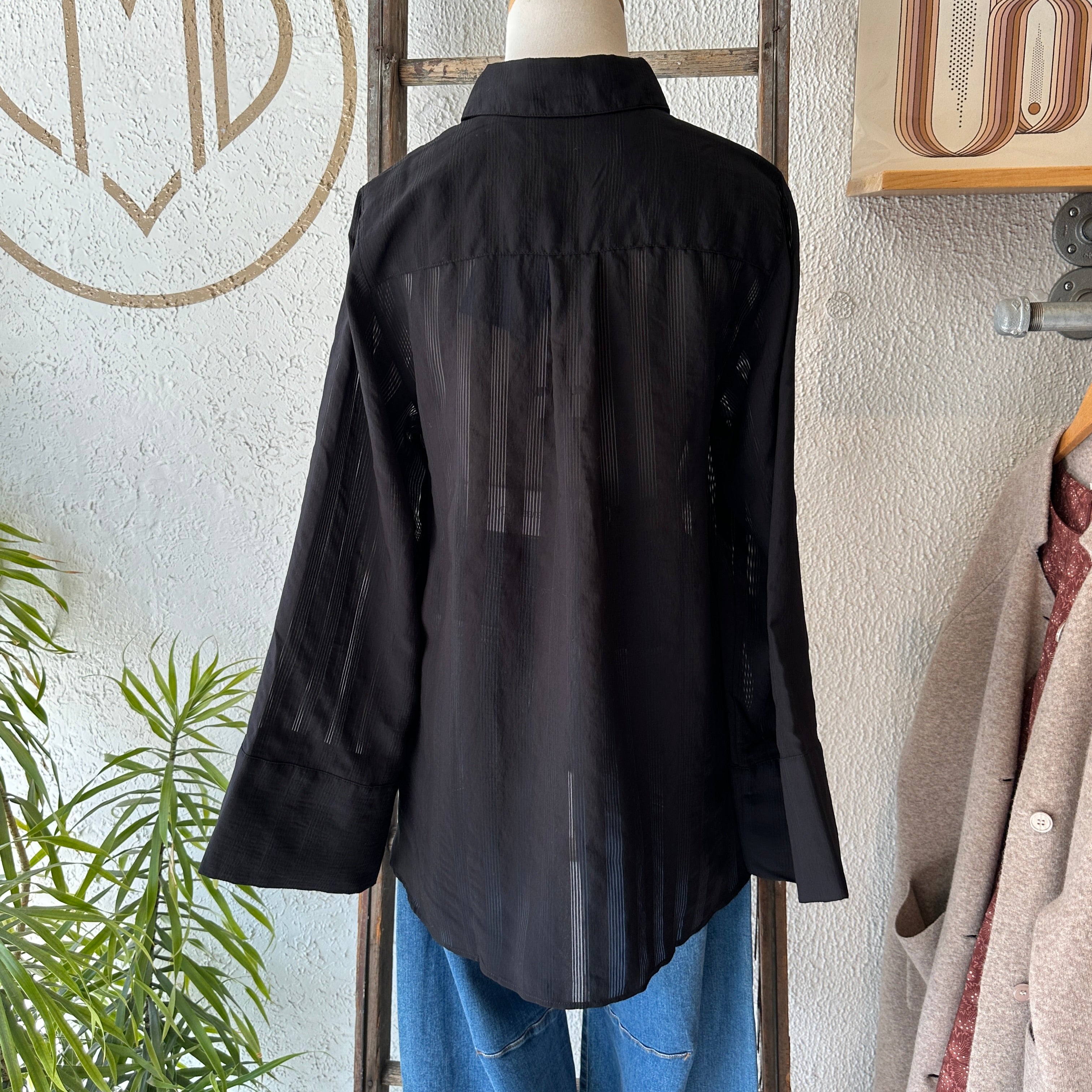 Minimum // Mya Shirt Black