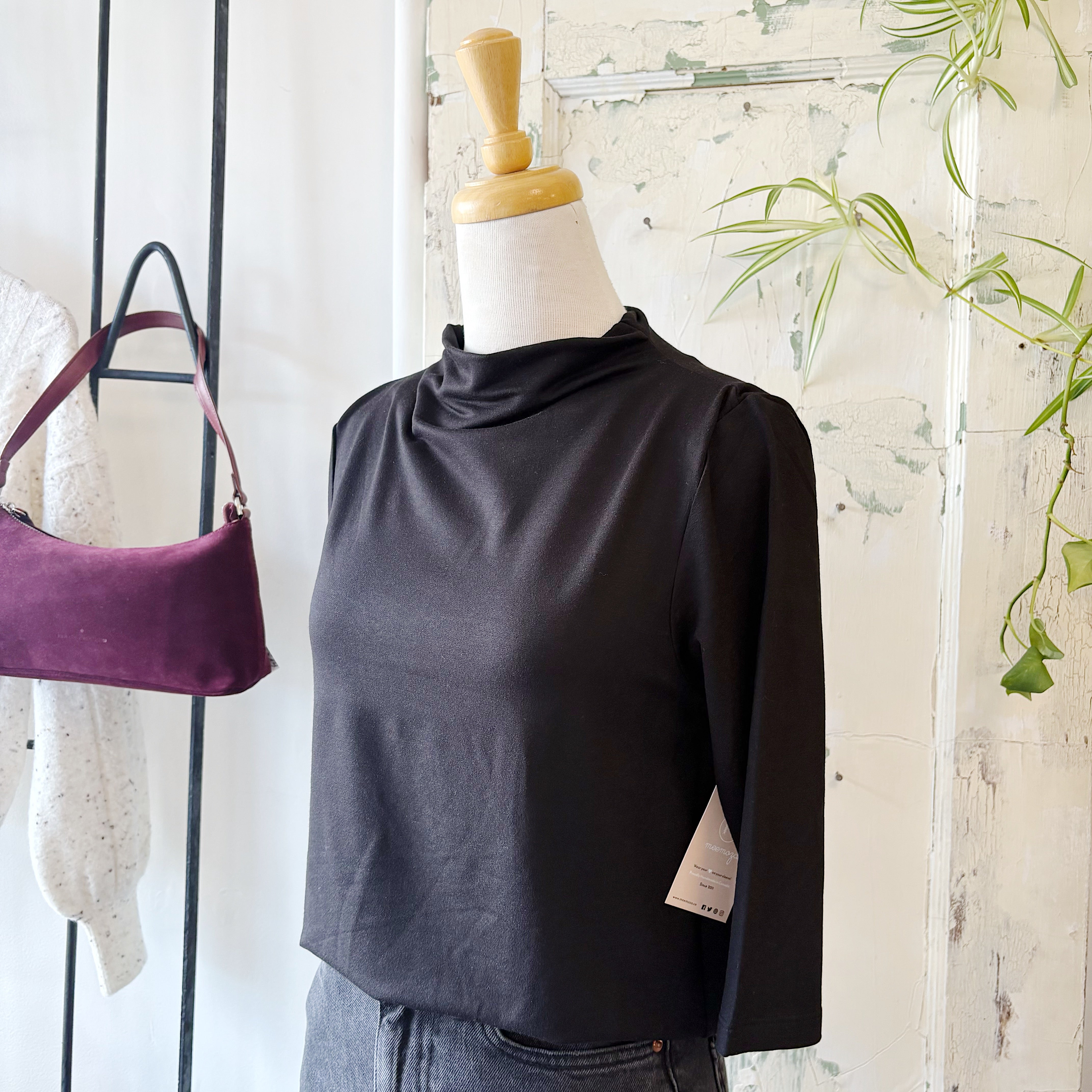Meemoza // Bowie Top Black