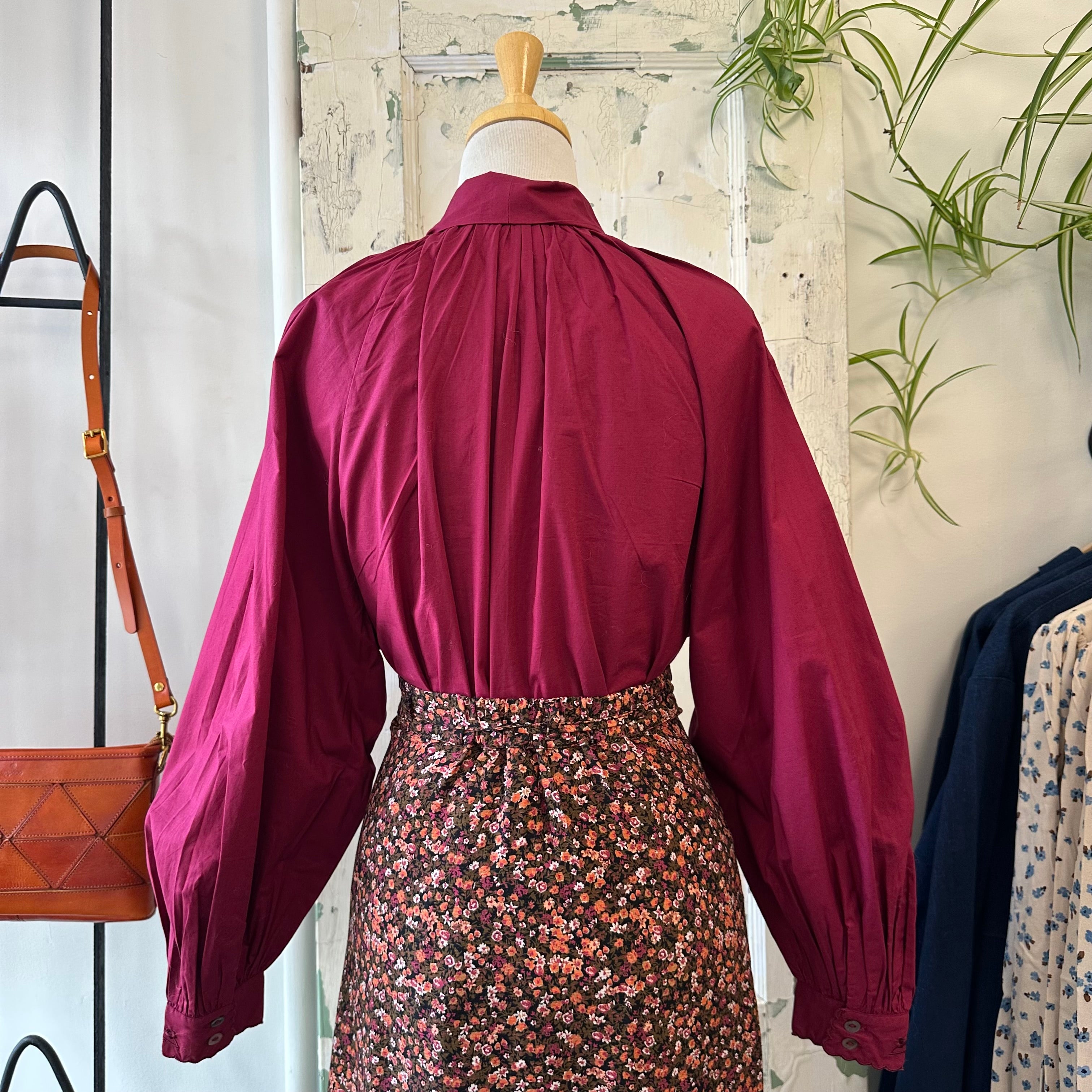 Des Petits Hauts // Trefele Cotton Bow Blouse