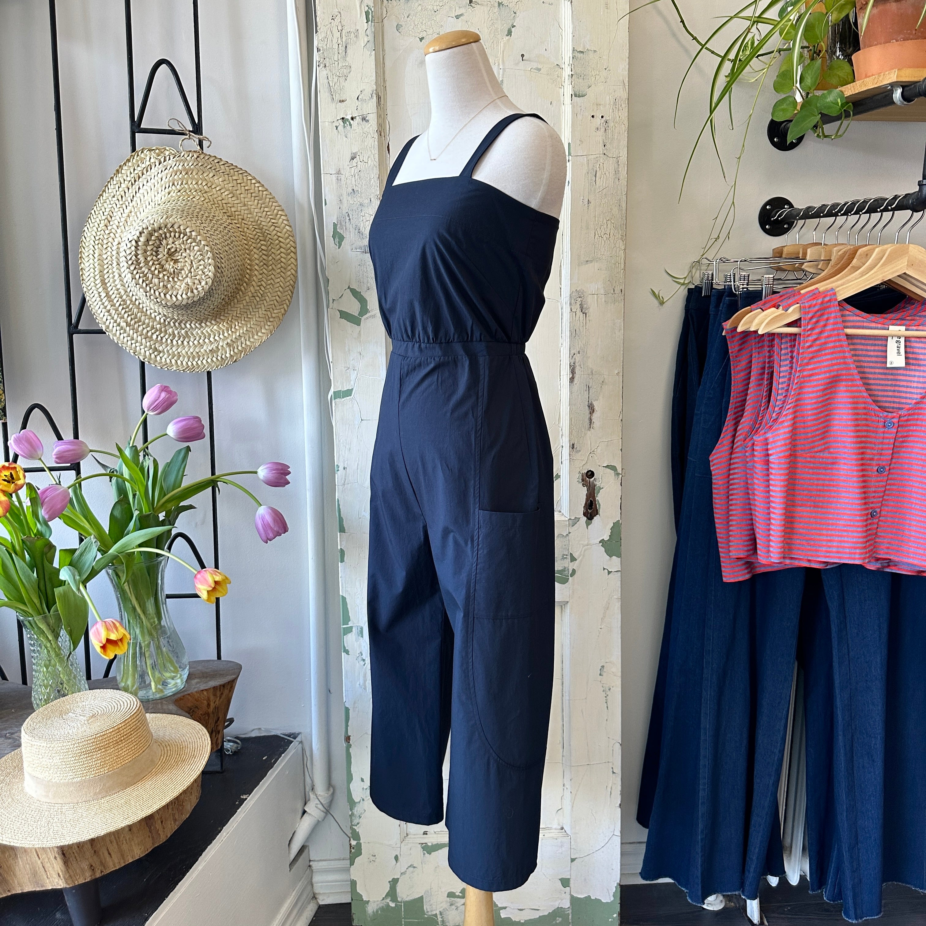 Jennifer Glasgow // Dominion Jumpsuit Navy