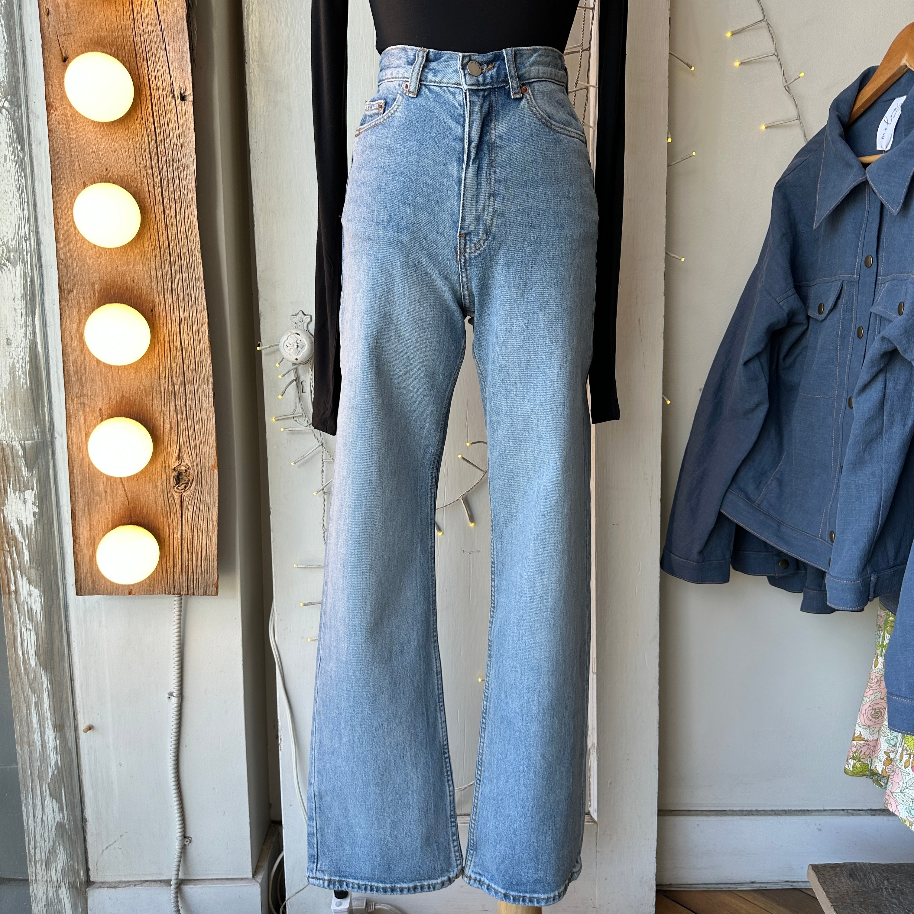 Dr. Denim // Echo Straight Leg Jeans Bay Blue Jay