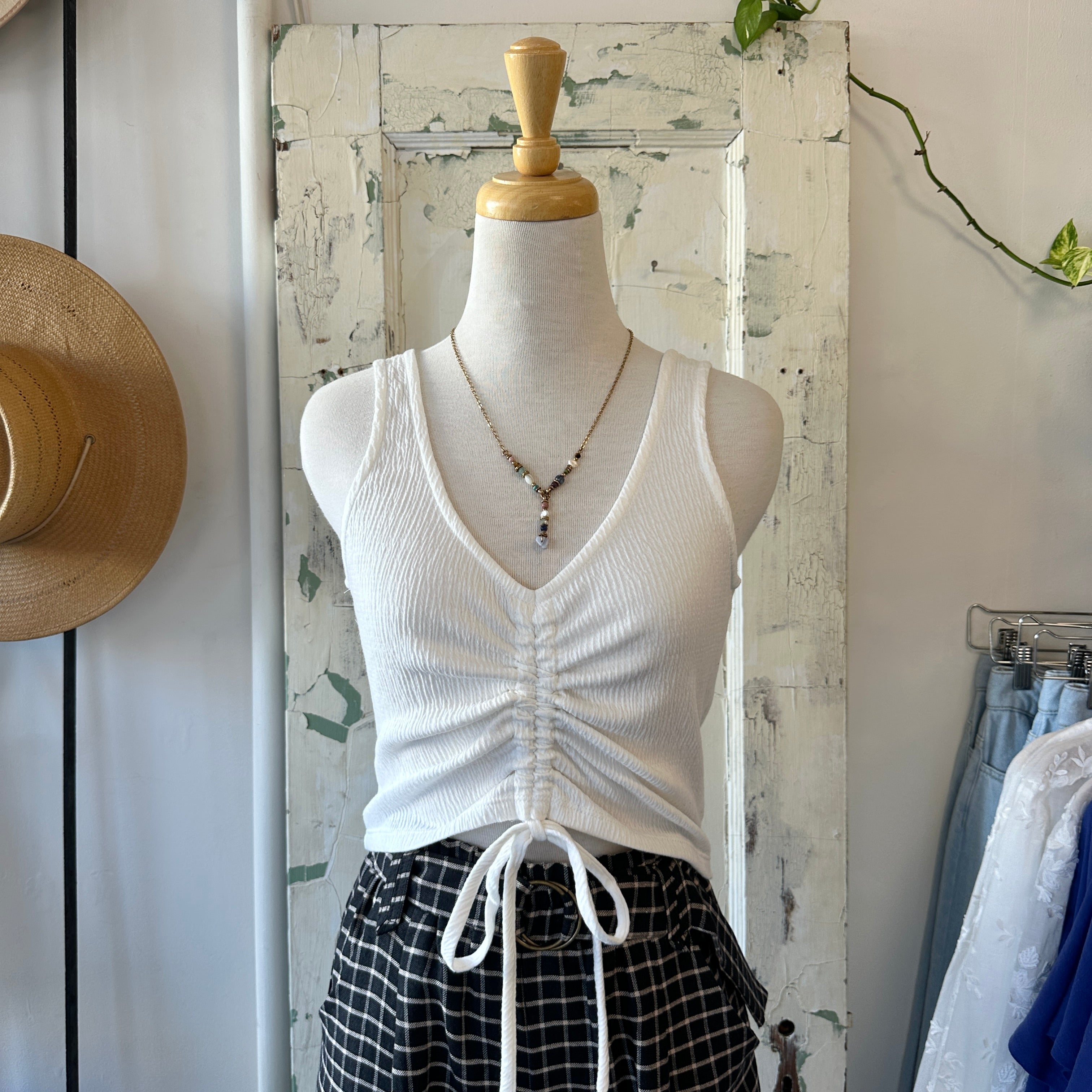 Cokluch // Daria Cami Off White