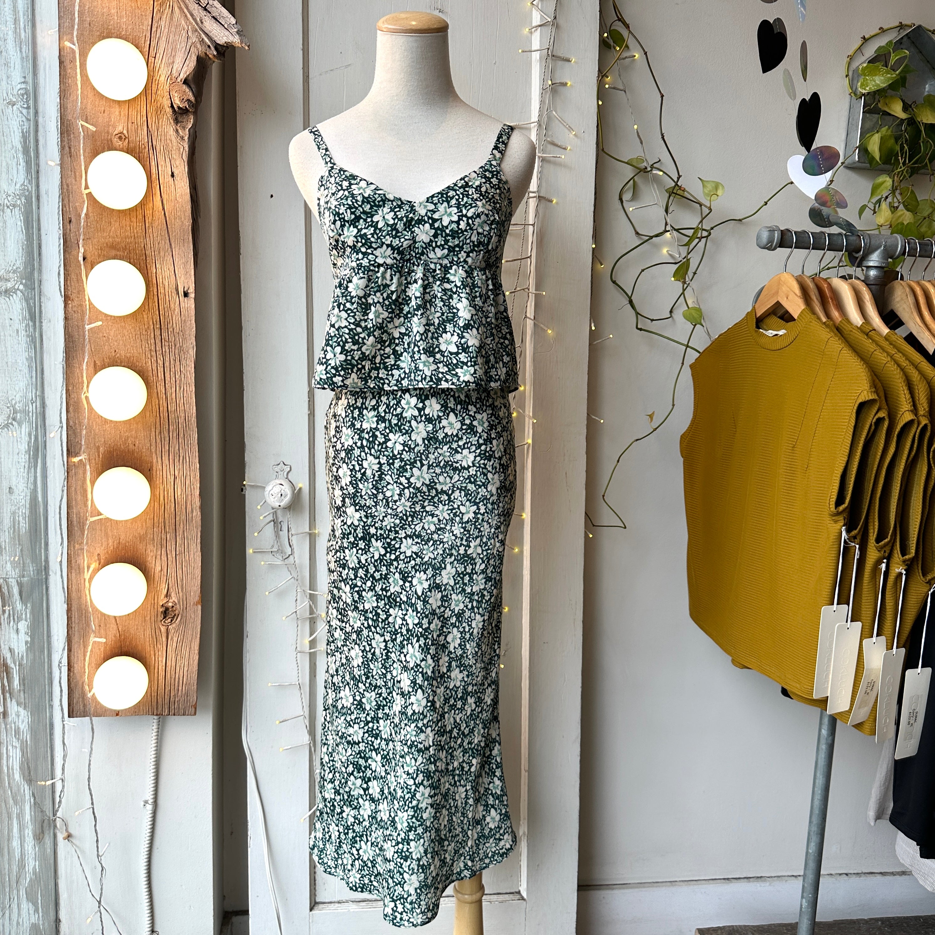 Gentle Fawn // Florentine Palm Ditsy Skirt *last one XS