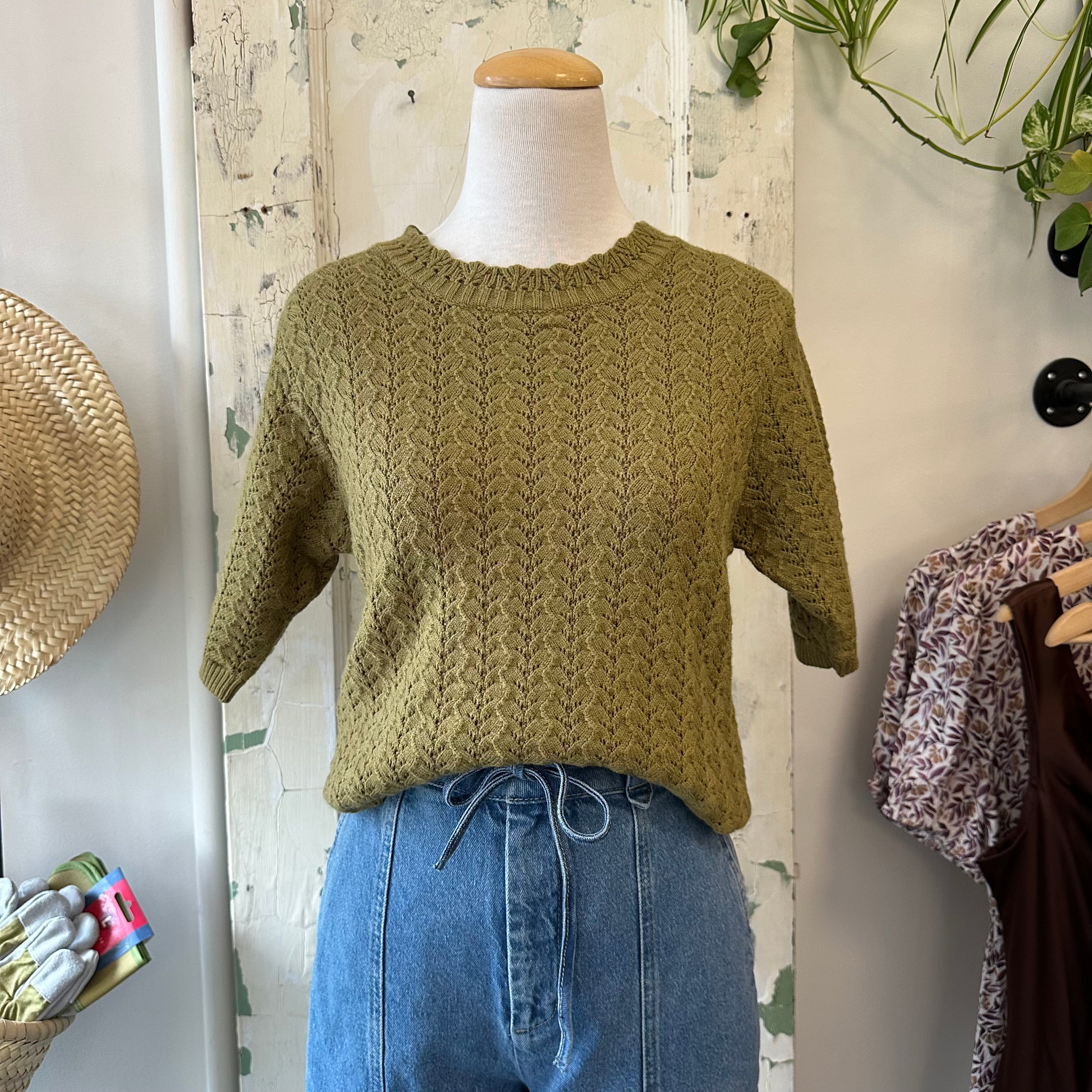 Atelier Reve // Masia Sweater Green Moss