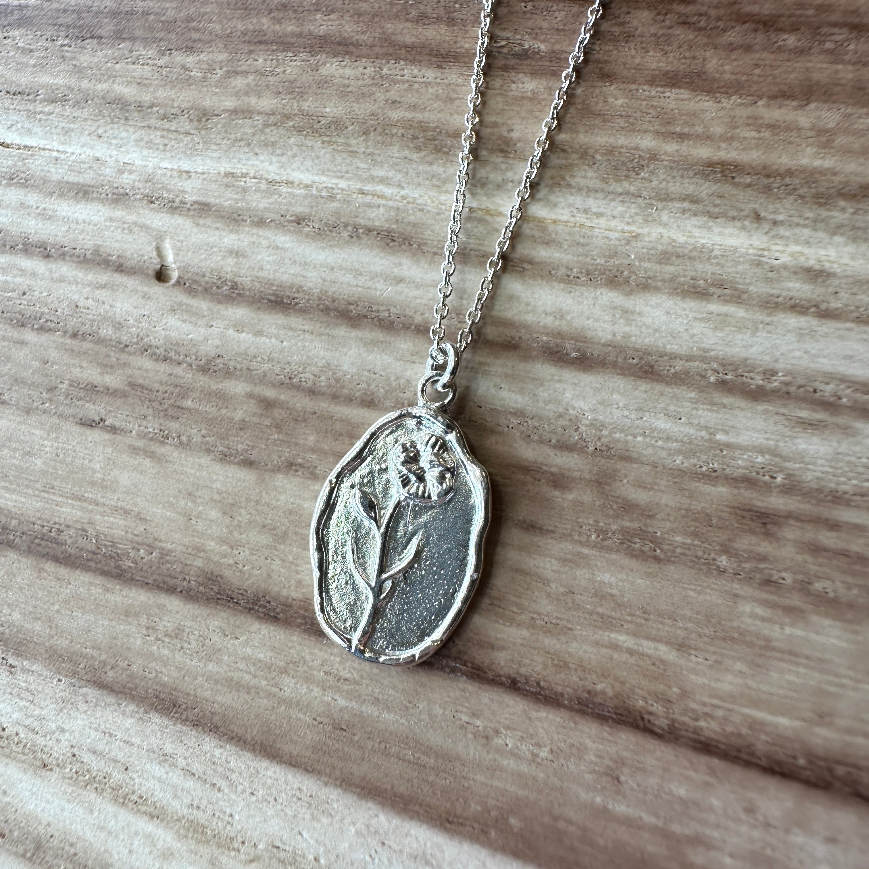 Nicole Gilbert // Birth Flower Necklace October (Marigold)
