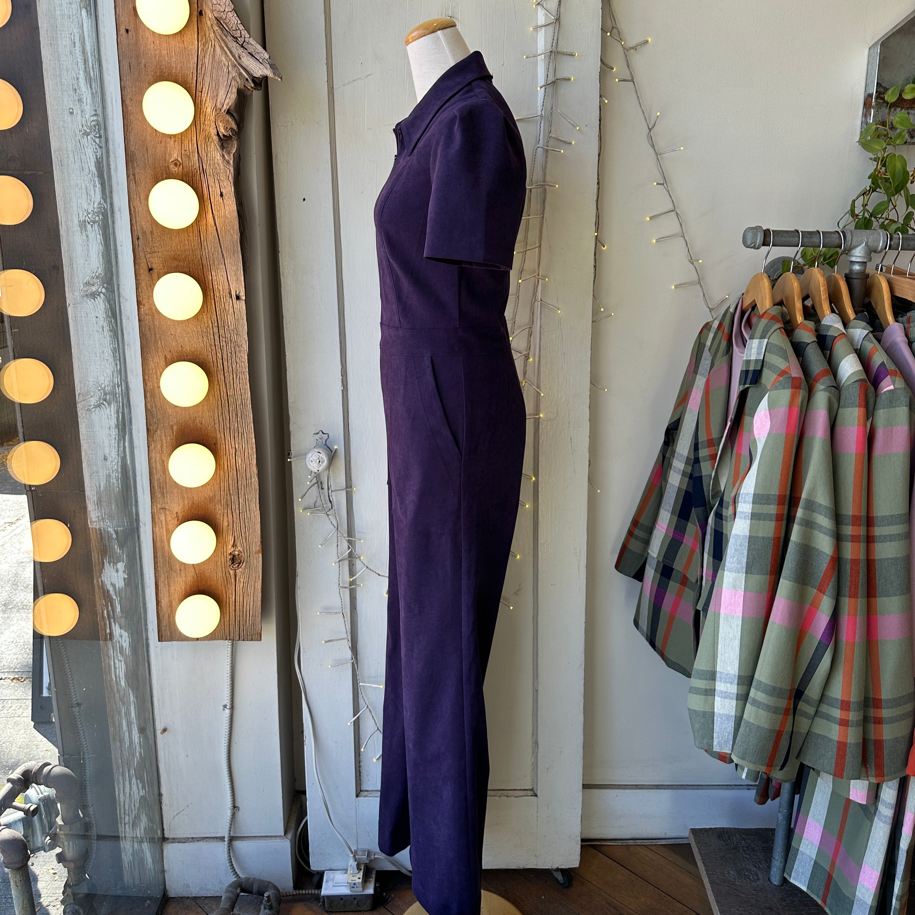 Birds of North America // Tyrranulet Jumpsuit Midnight