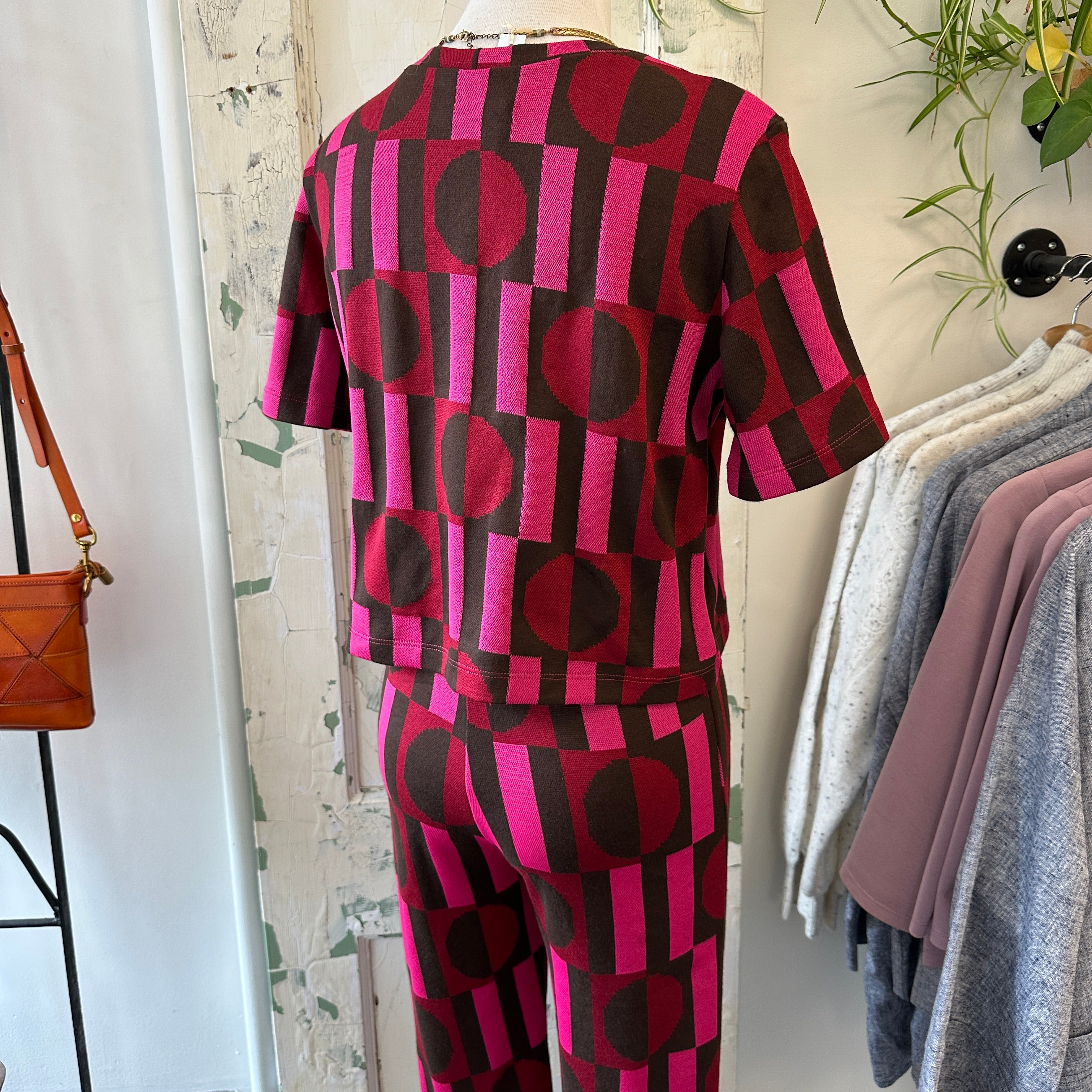 Marigold // Joe Top Pink Geo