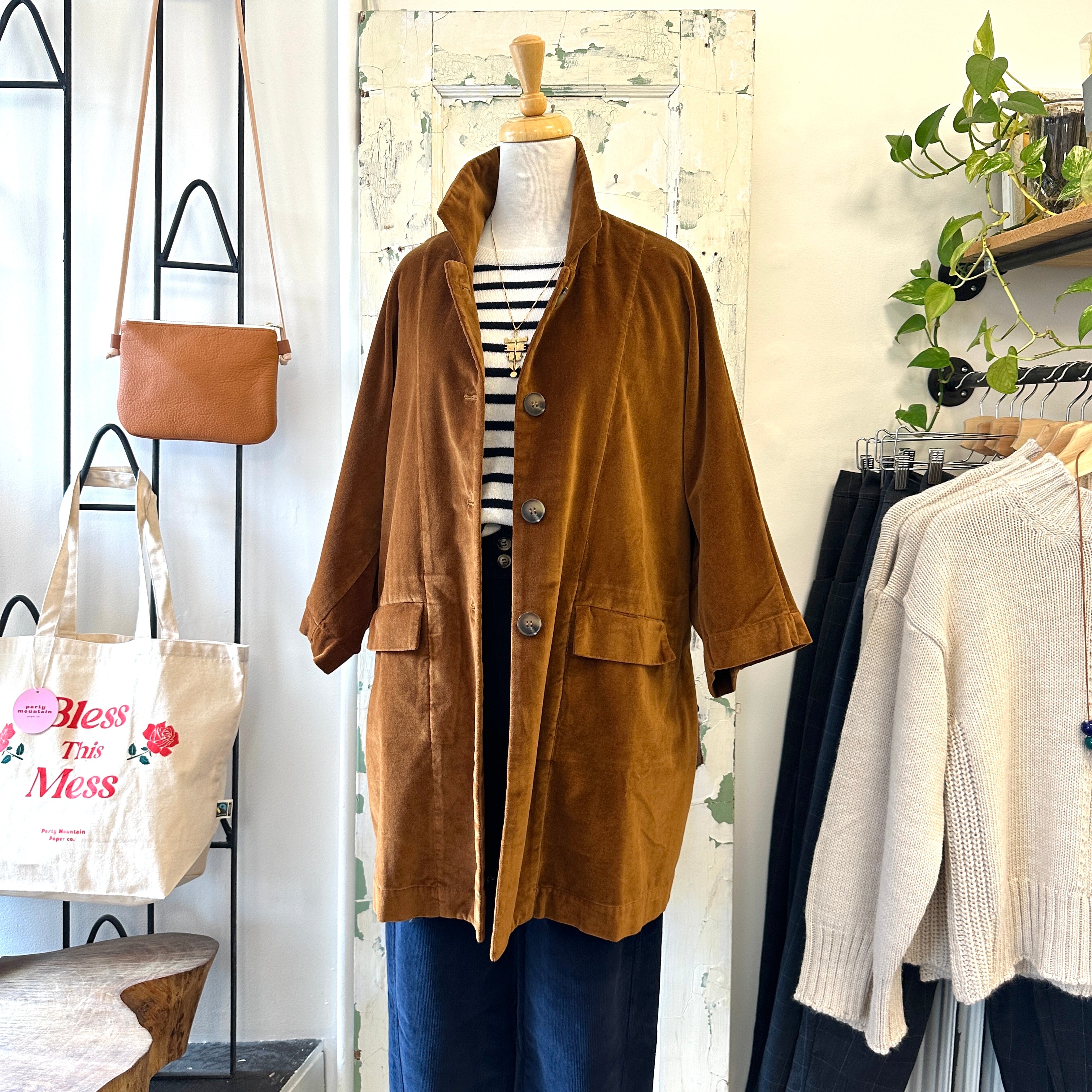 Naïf // Sloane Coat Golden Brown