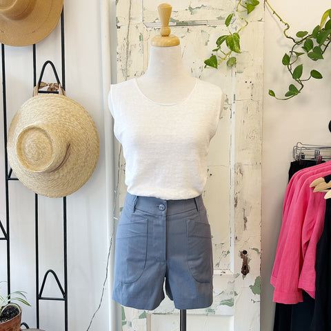 Yoga Jeans // High Waisted Skirt Hibiscus