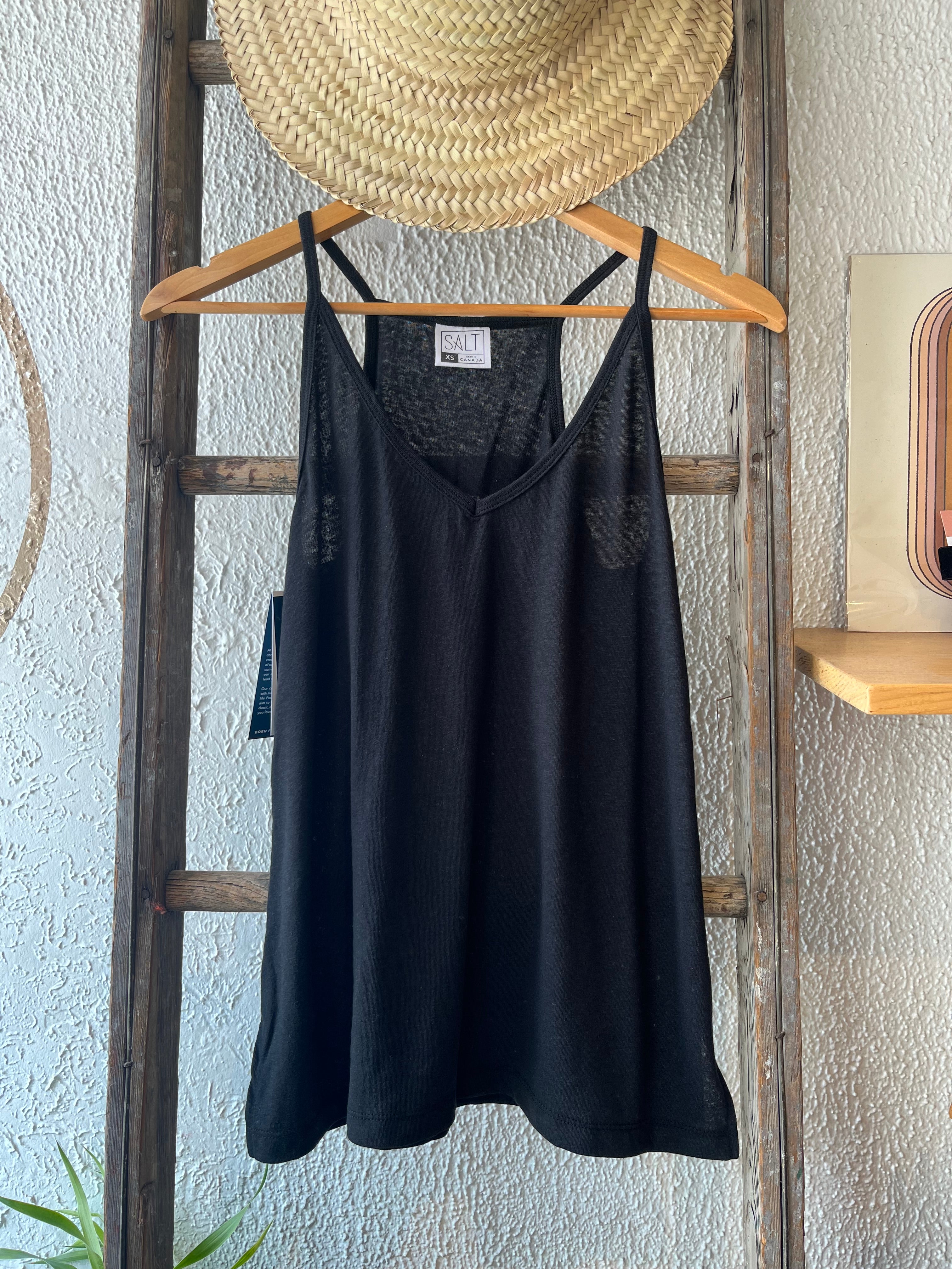 Salt Shop // Yara Tank Top Black
