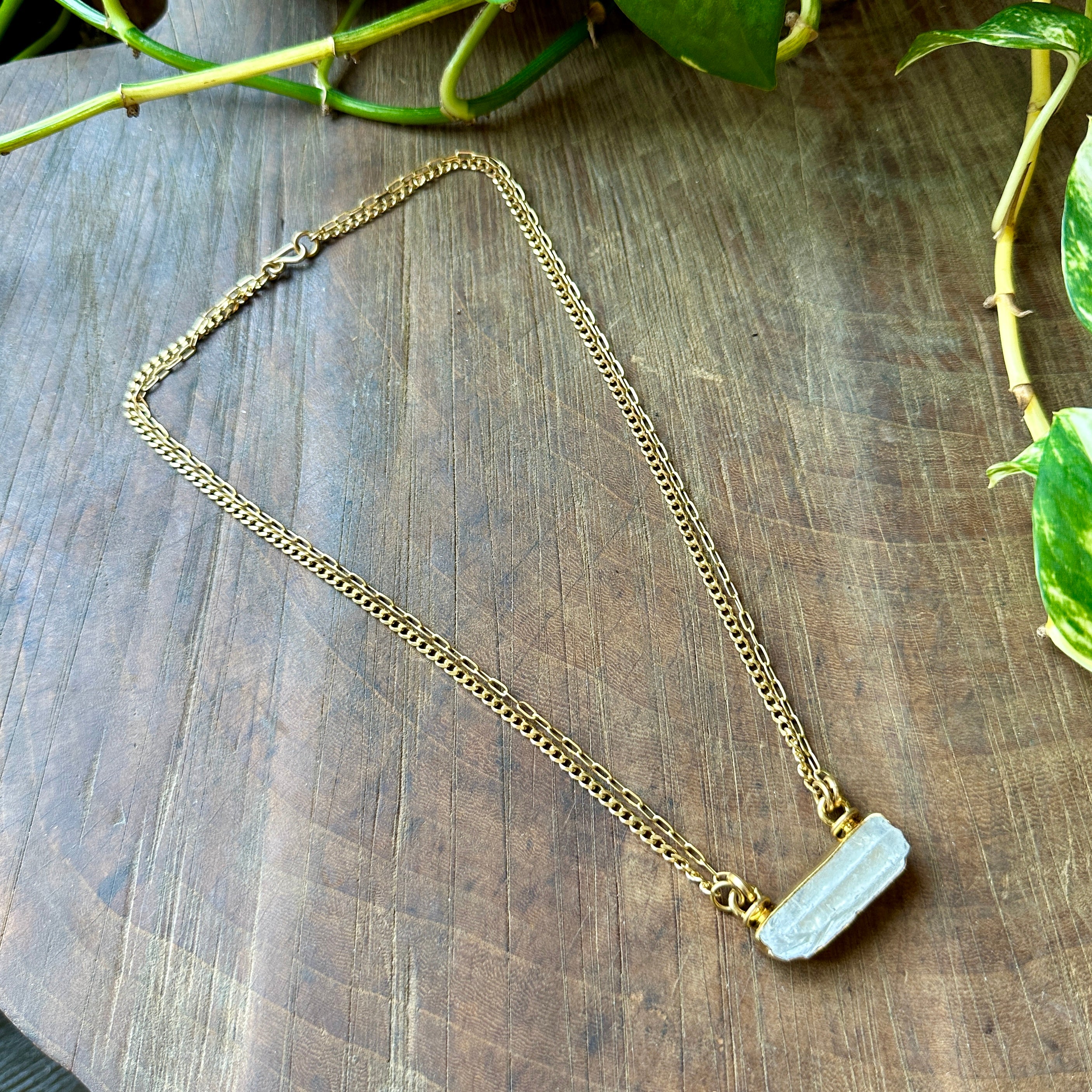 Lissa Bowie // Double Chain w Quartz
