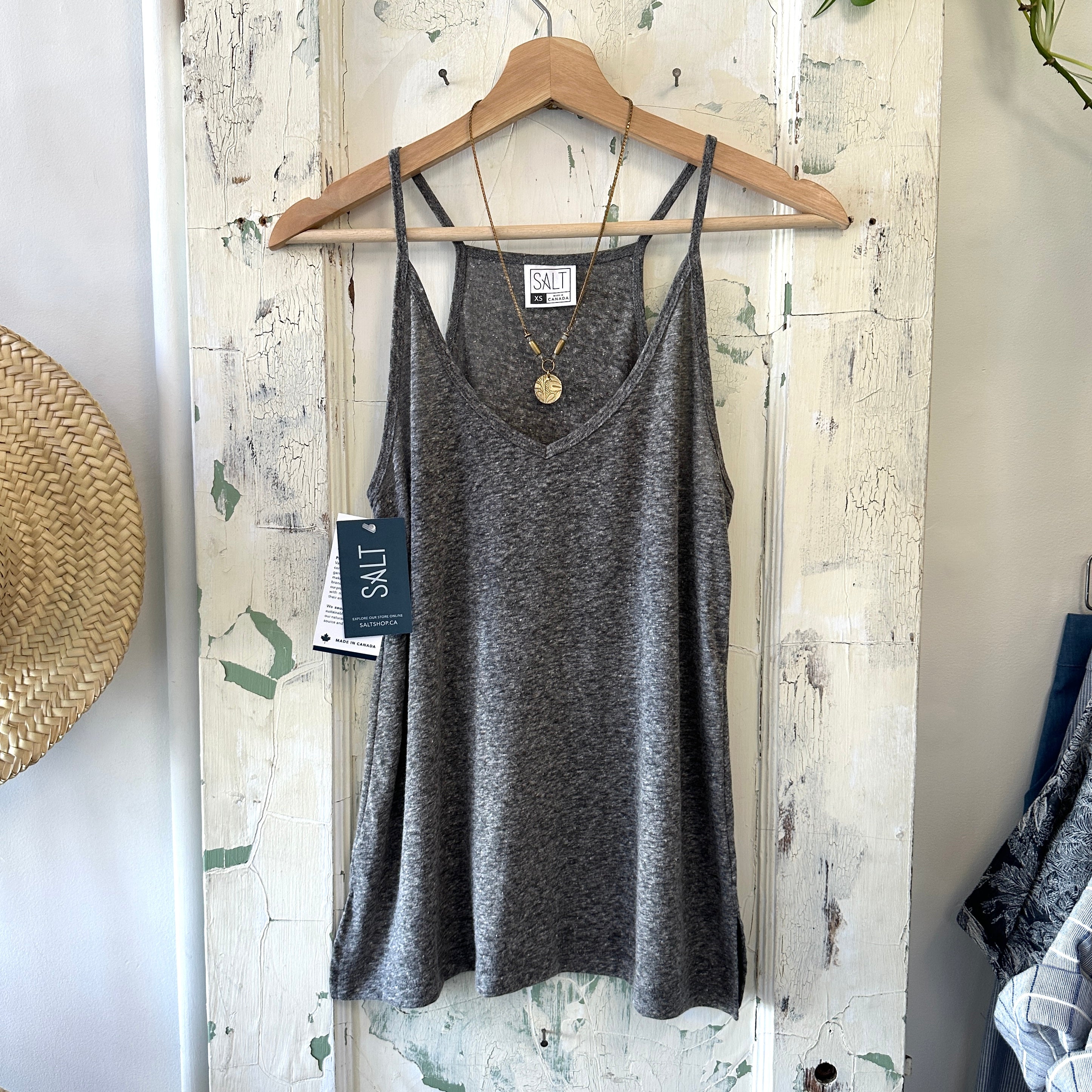 Salt Shop // Yara Tank Top Grey