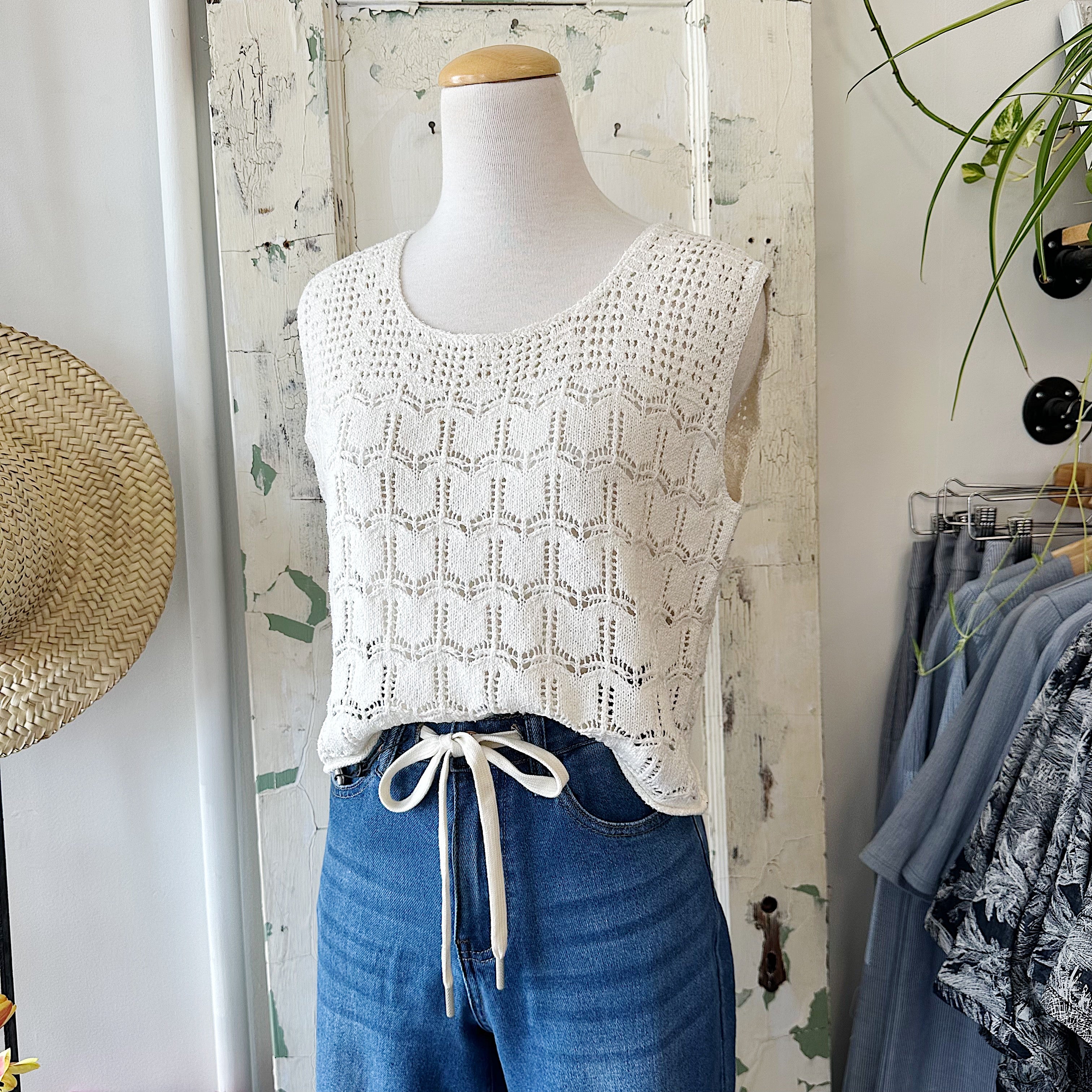 Naïf // Janne Sweater Ivory