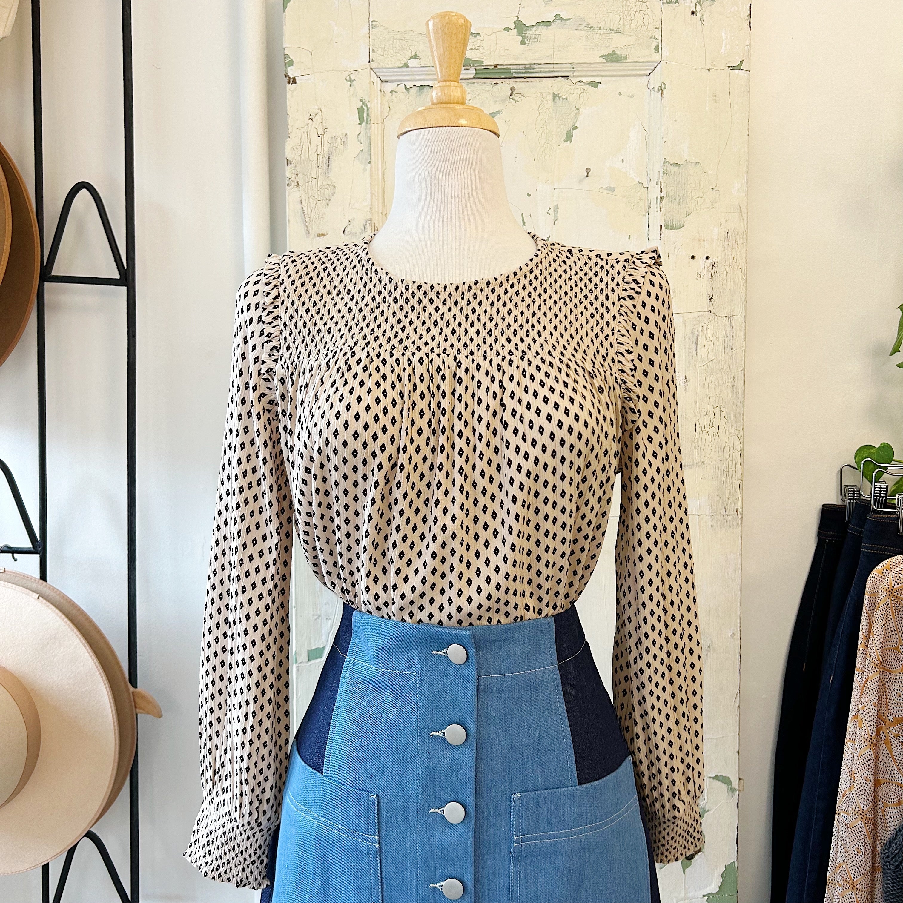 Indi & Cold // Julia Blouse Stone