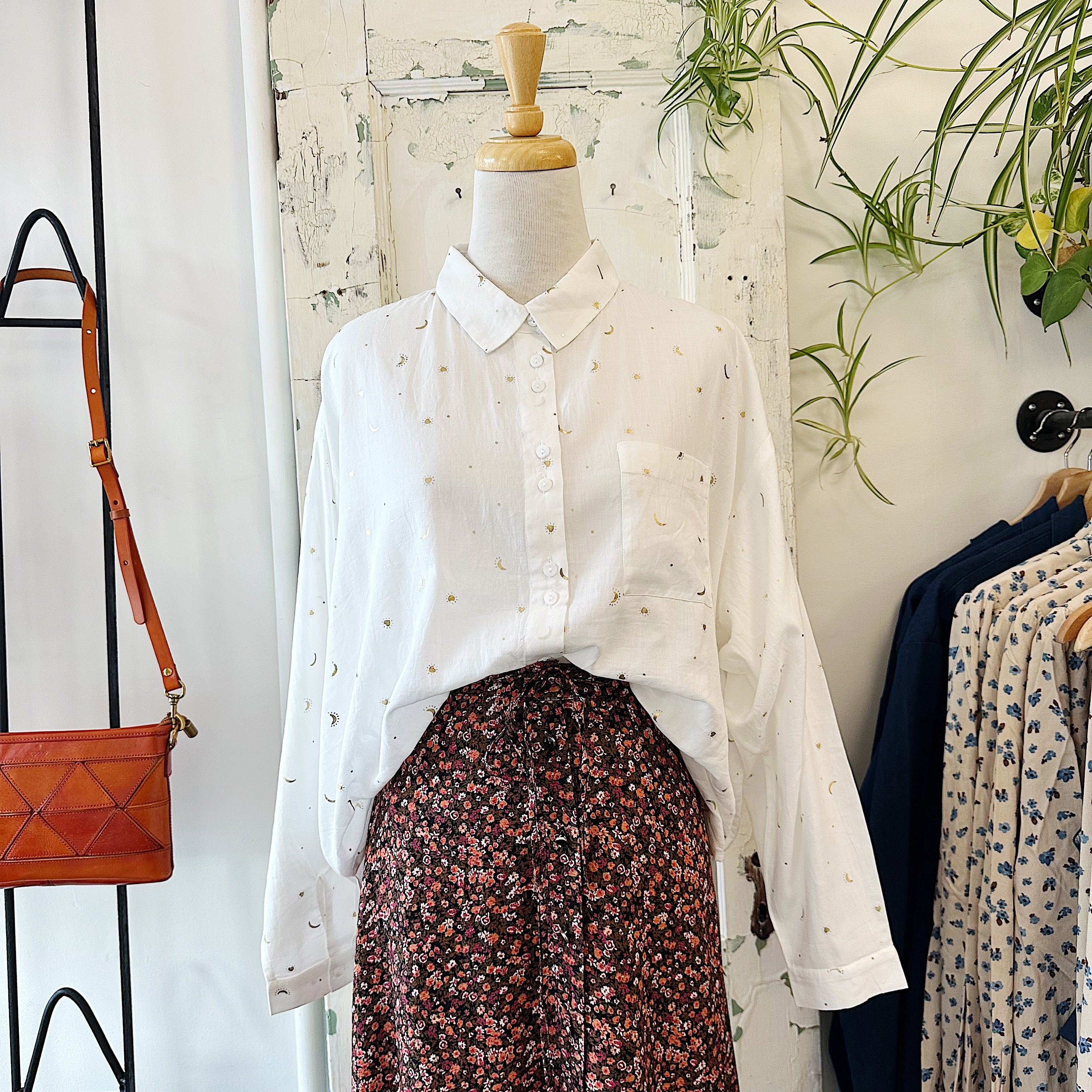 Des Petits Hauts // Vella Blouse Gold Moons