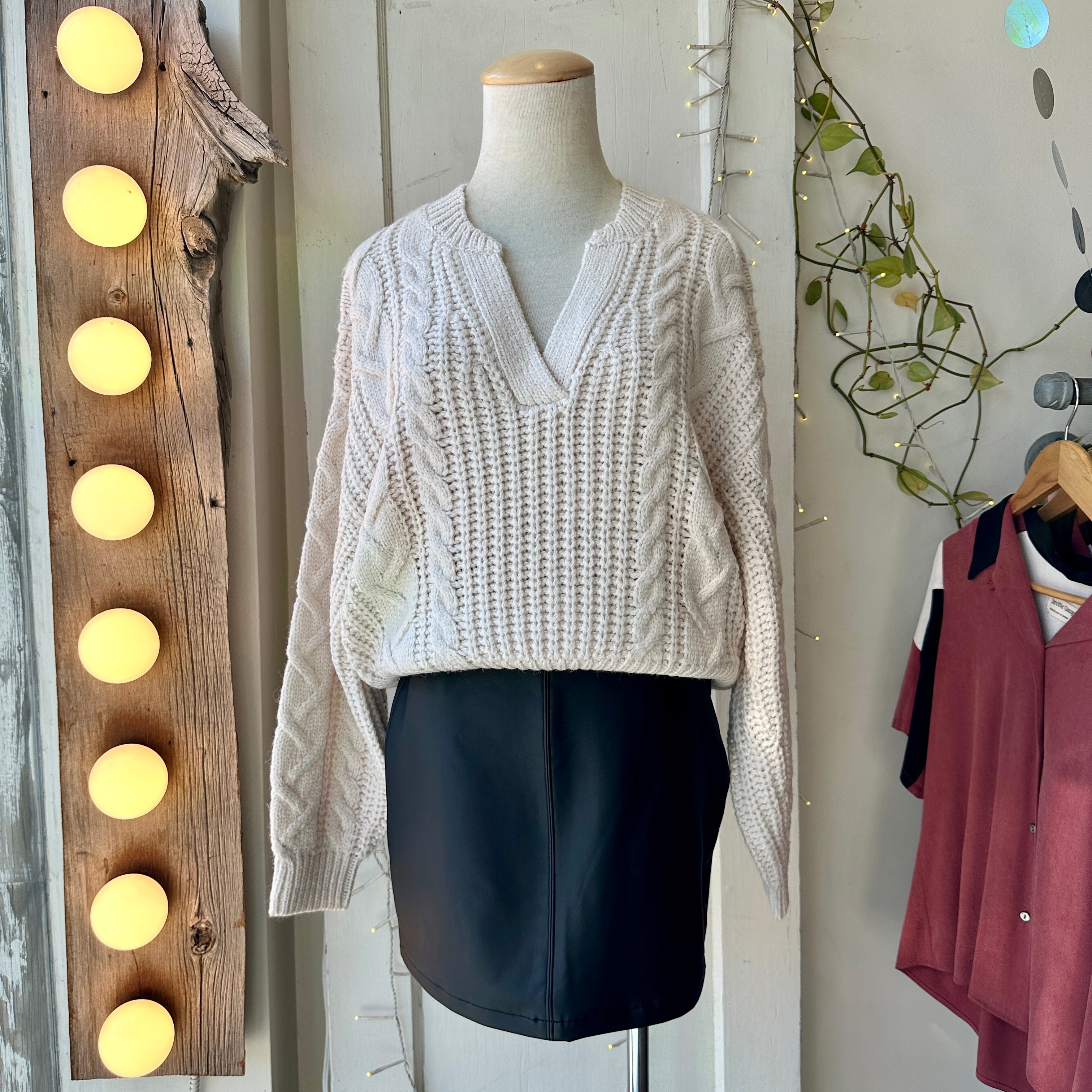 Gentle Fawn // Sloane Sweater Cream