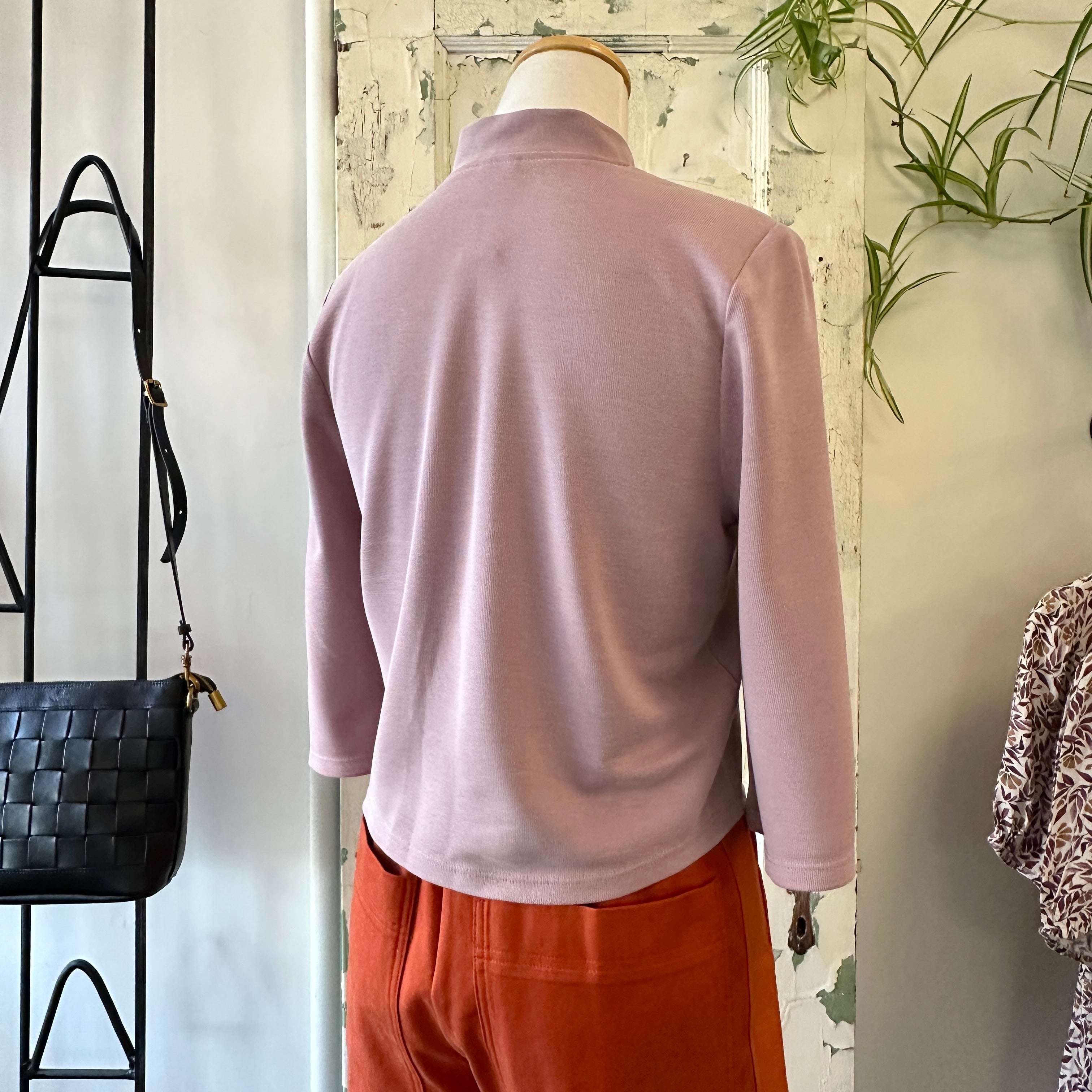 Eve Gravel // Iset Top Dusty Pink