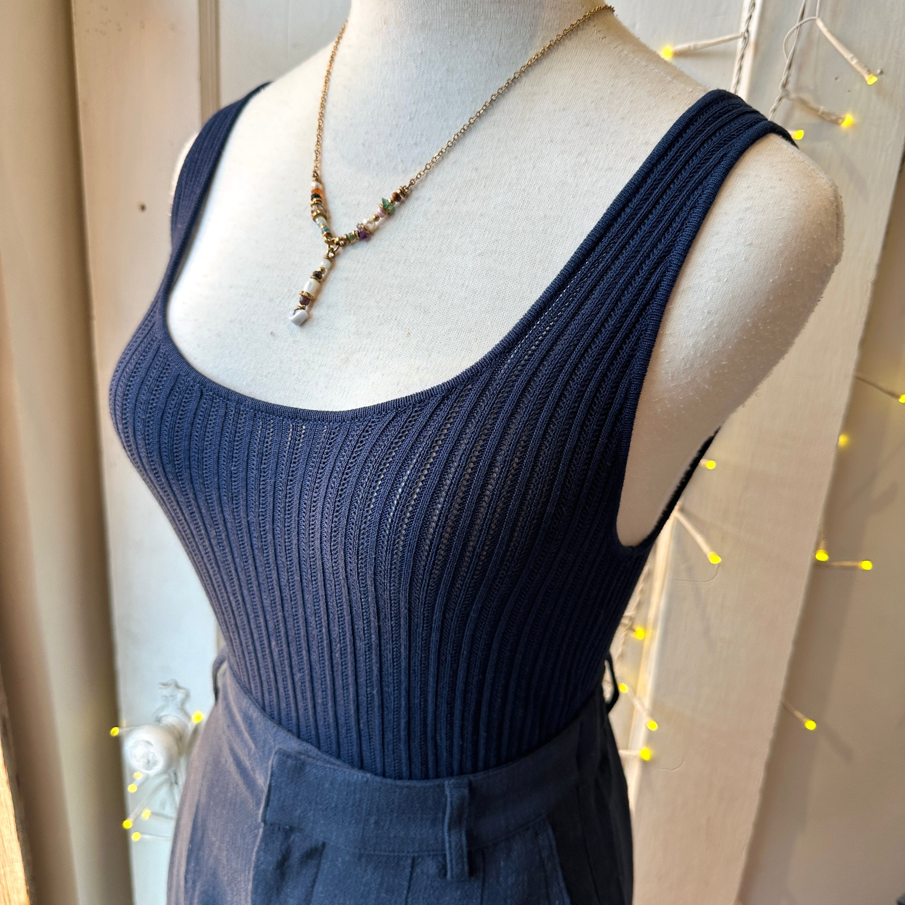 Gentle Fawn // Gala Tank Navy