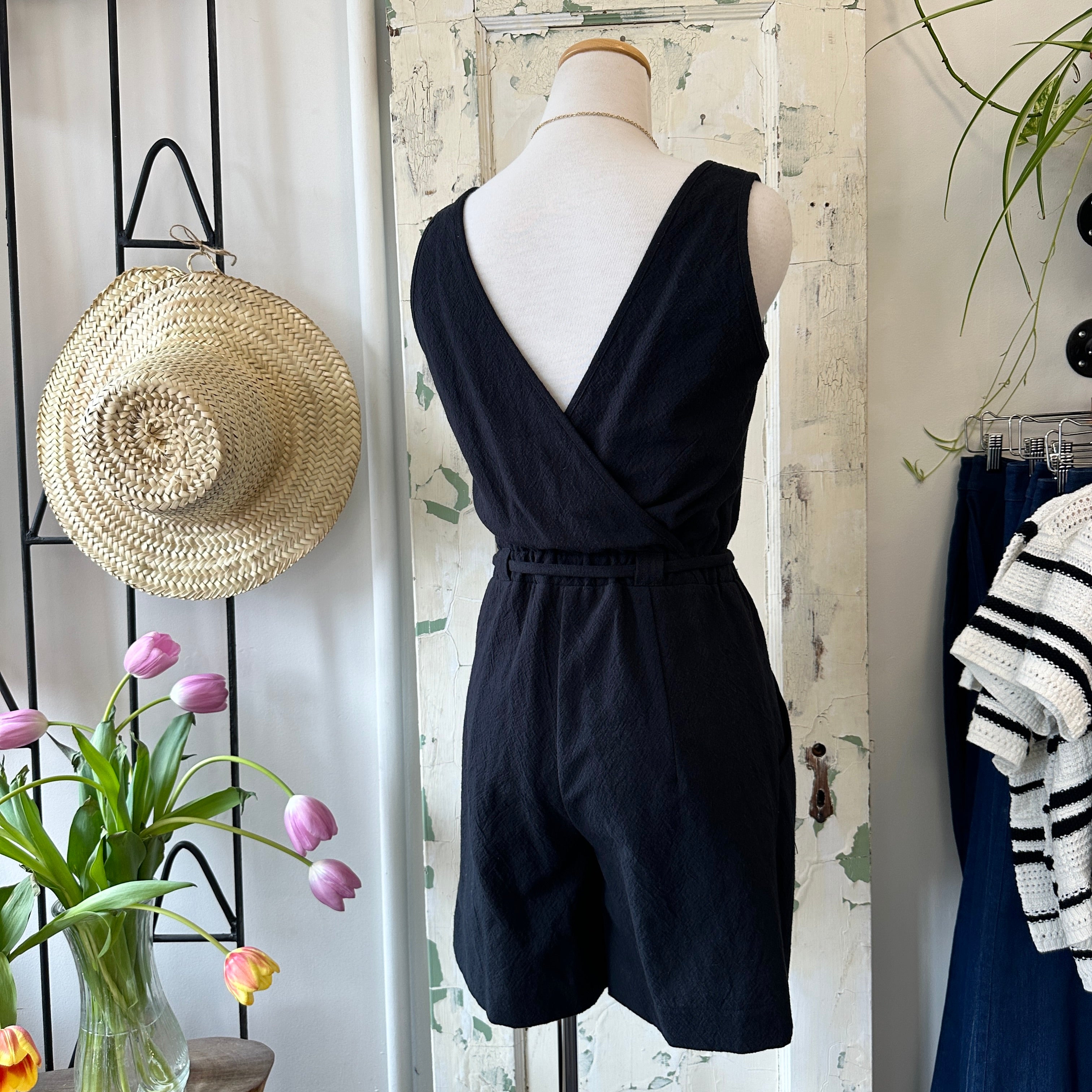 Cokluch // Shamsa Playsuit Black