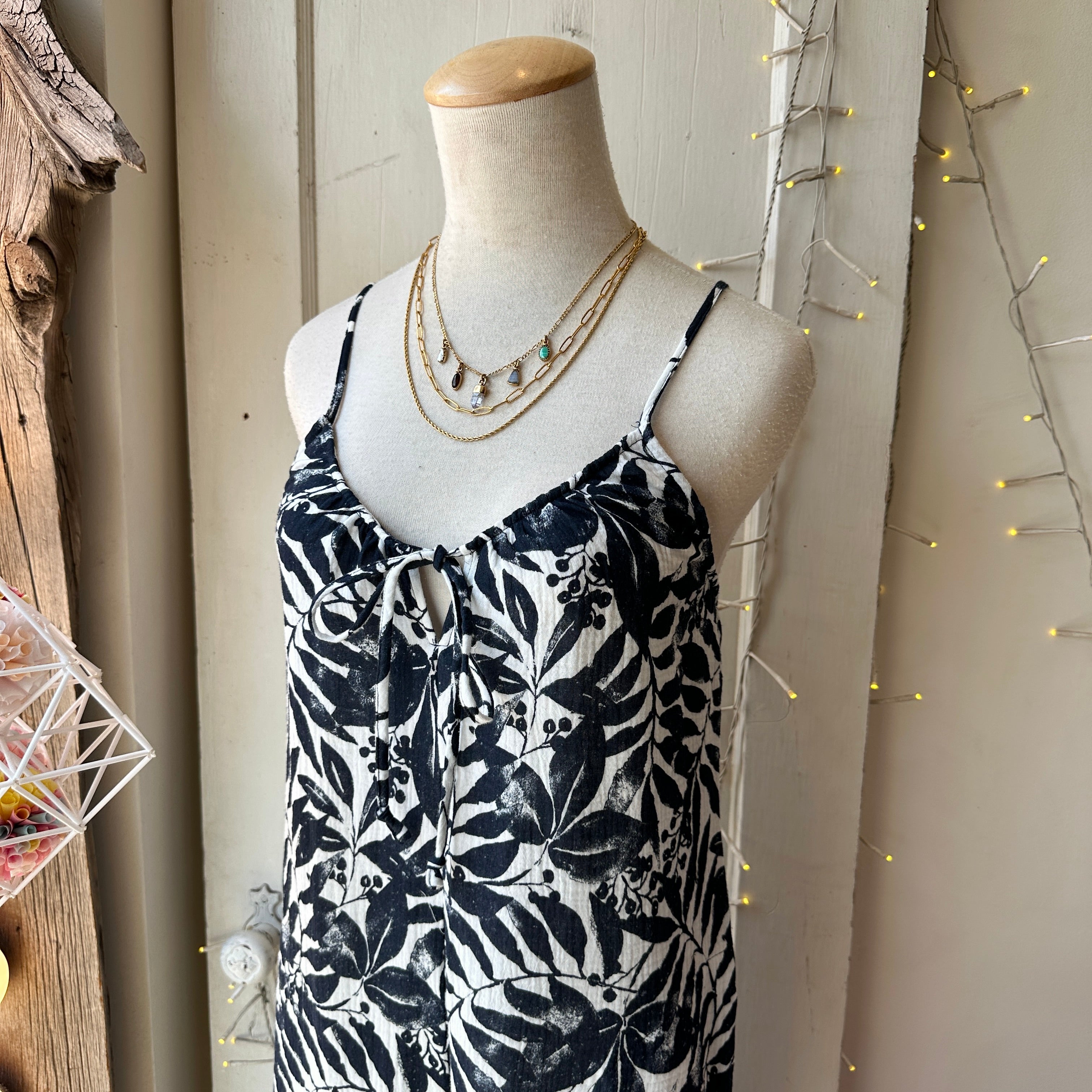 Gentle Fawn // Matilda Jumpsuit Navy Tropic