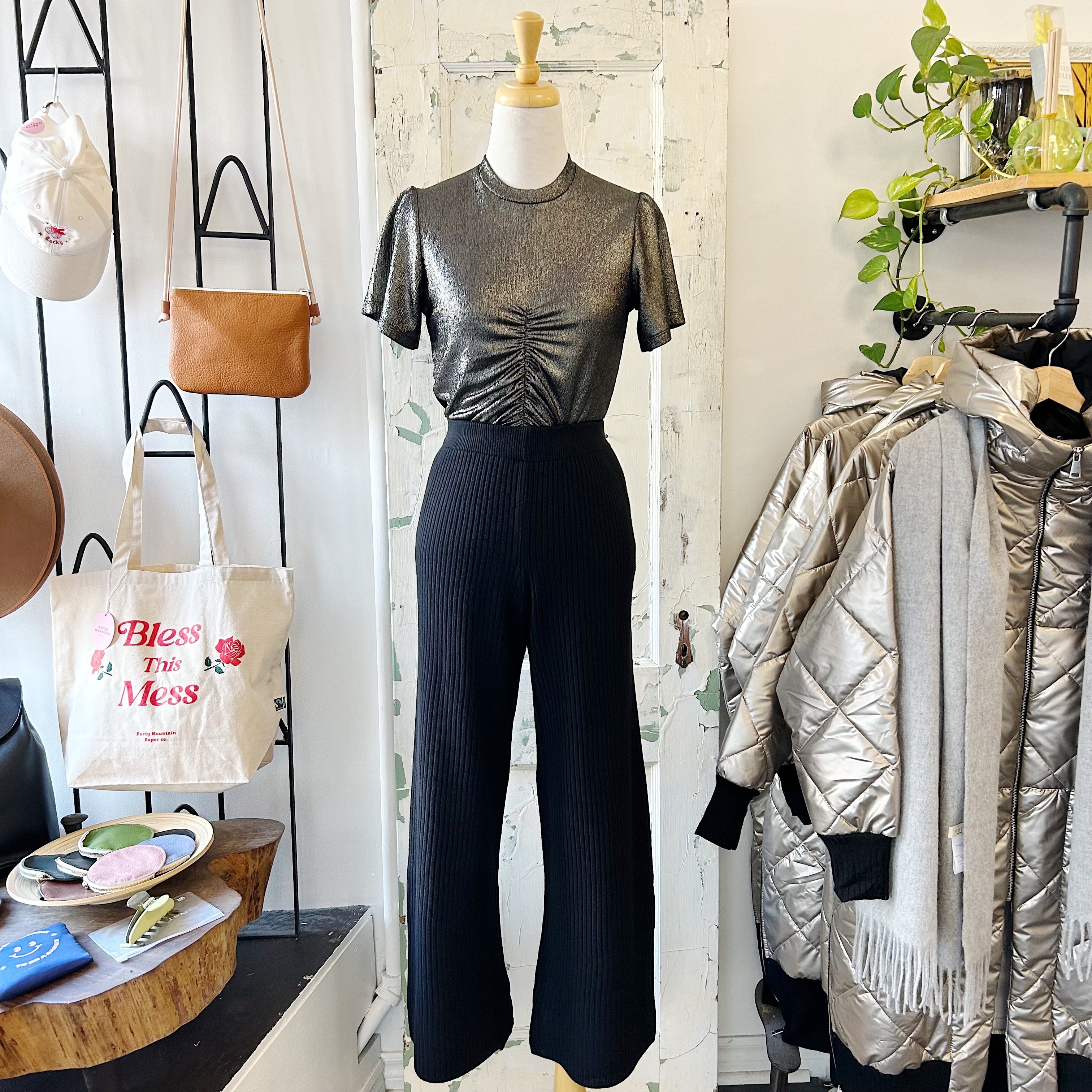 Astrid // Rib Knit Pants