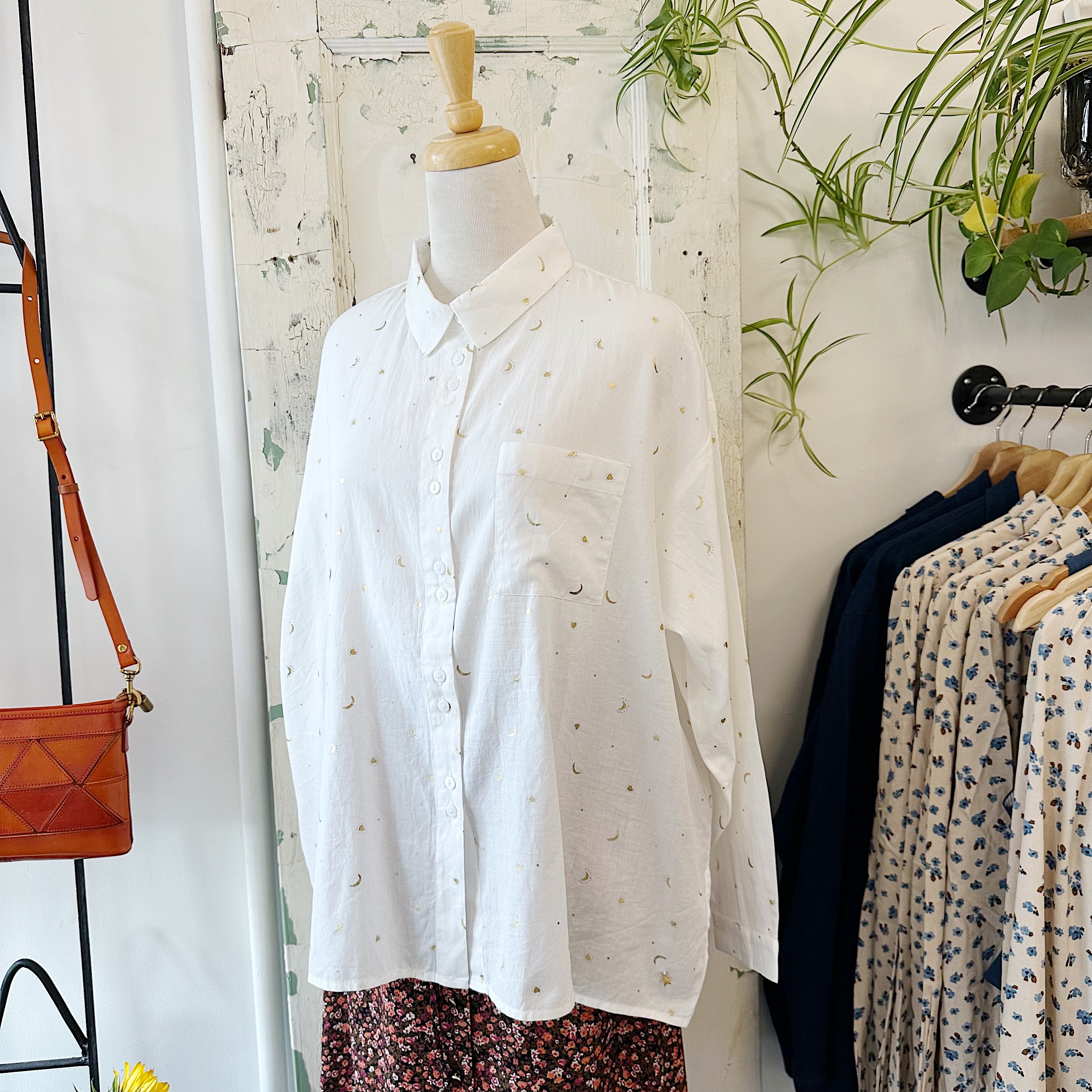 Des Petits Hauts // Vella Blouse Gold Moons