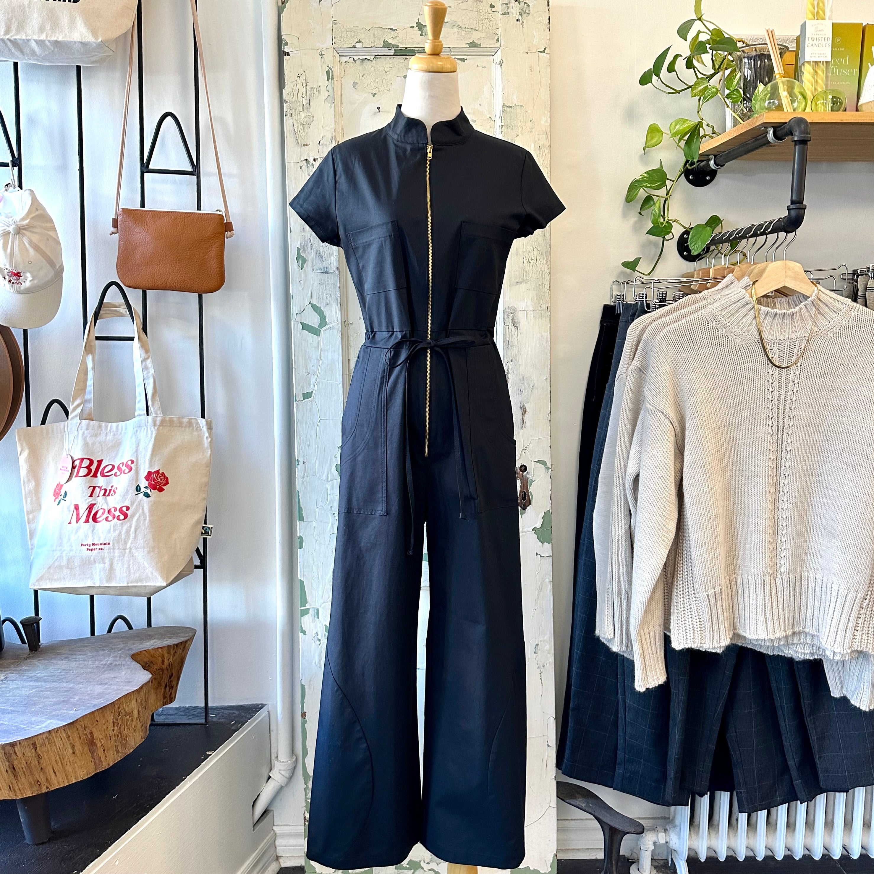 Jennifer Glasgow // Anath Jumpsuit Black