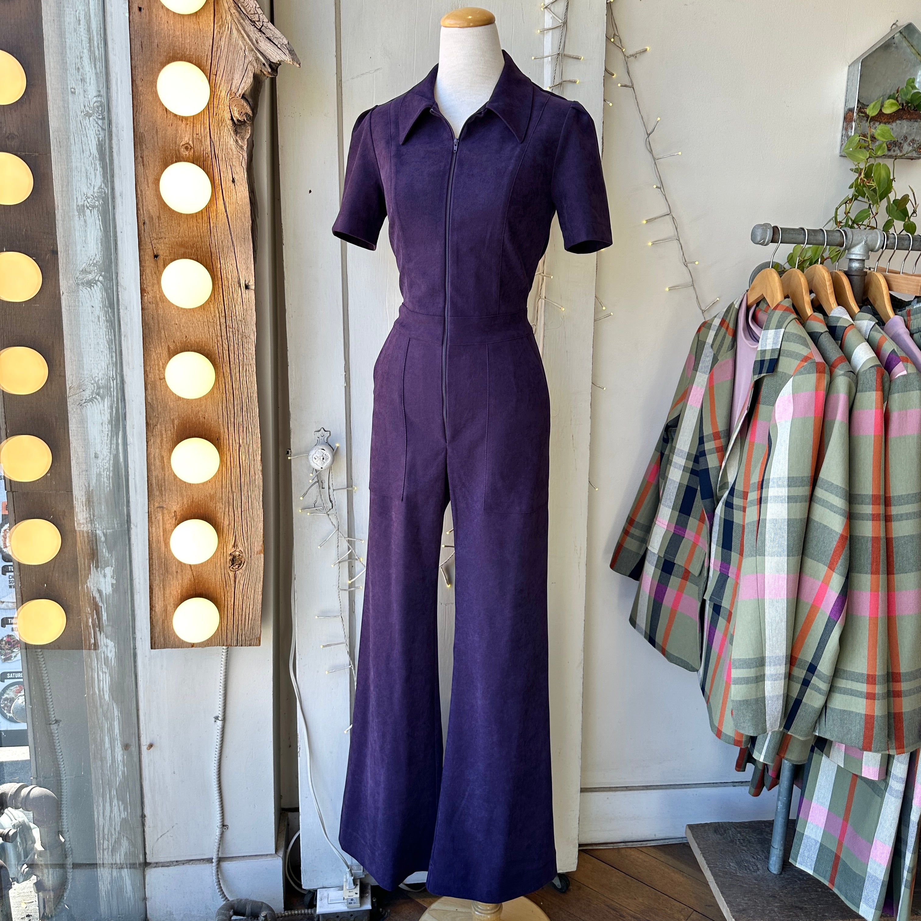 Birds of North America // Tyrranulet Jumpsuit Midnight