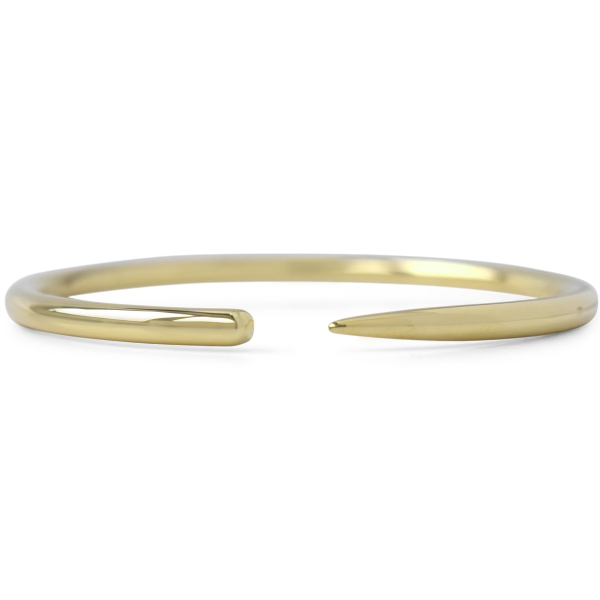 Lissa Bowie // Brass Tusk Bangle