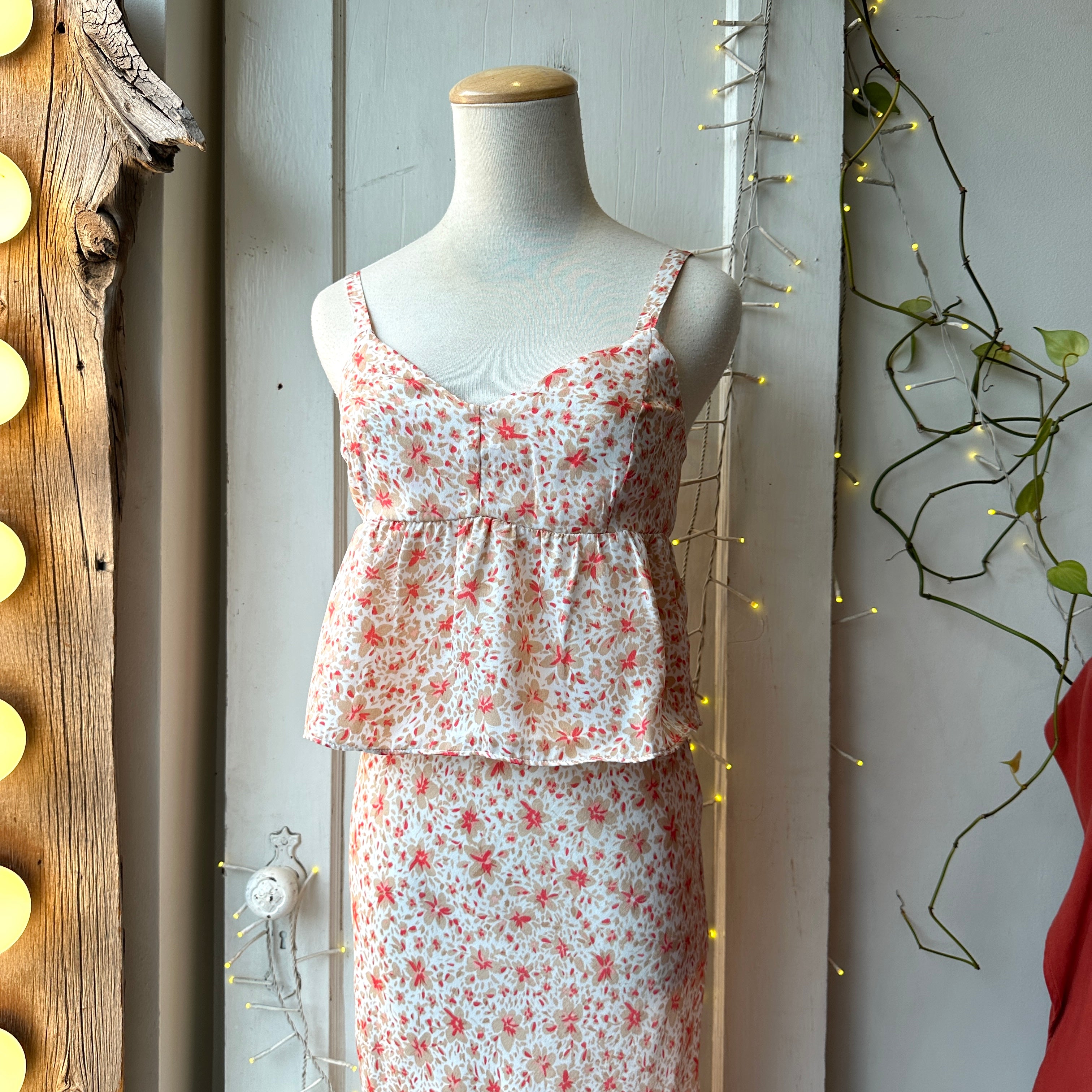 Gentle Fawn // Mae Top White Ditsy