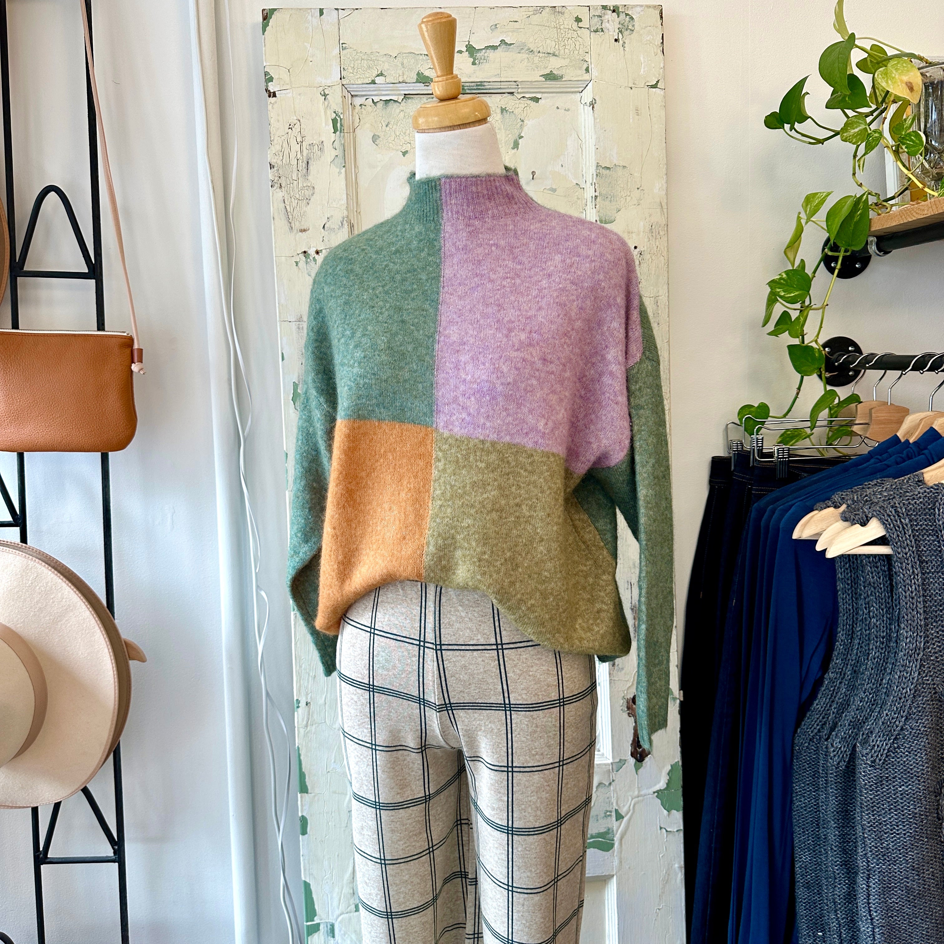 Indi & Cold // Colour Block Sweater