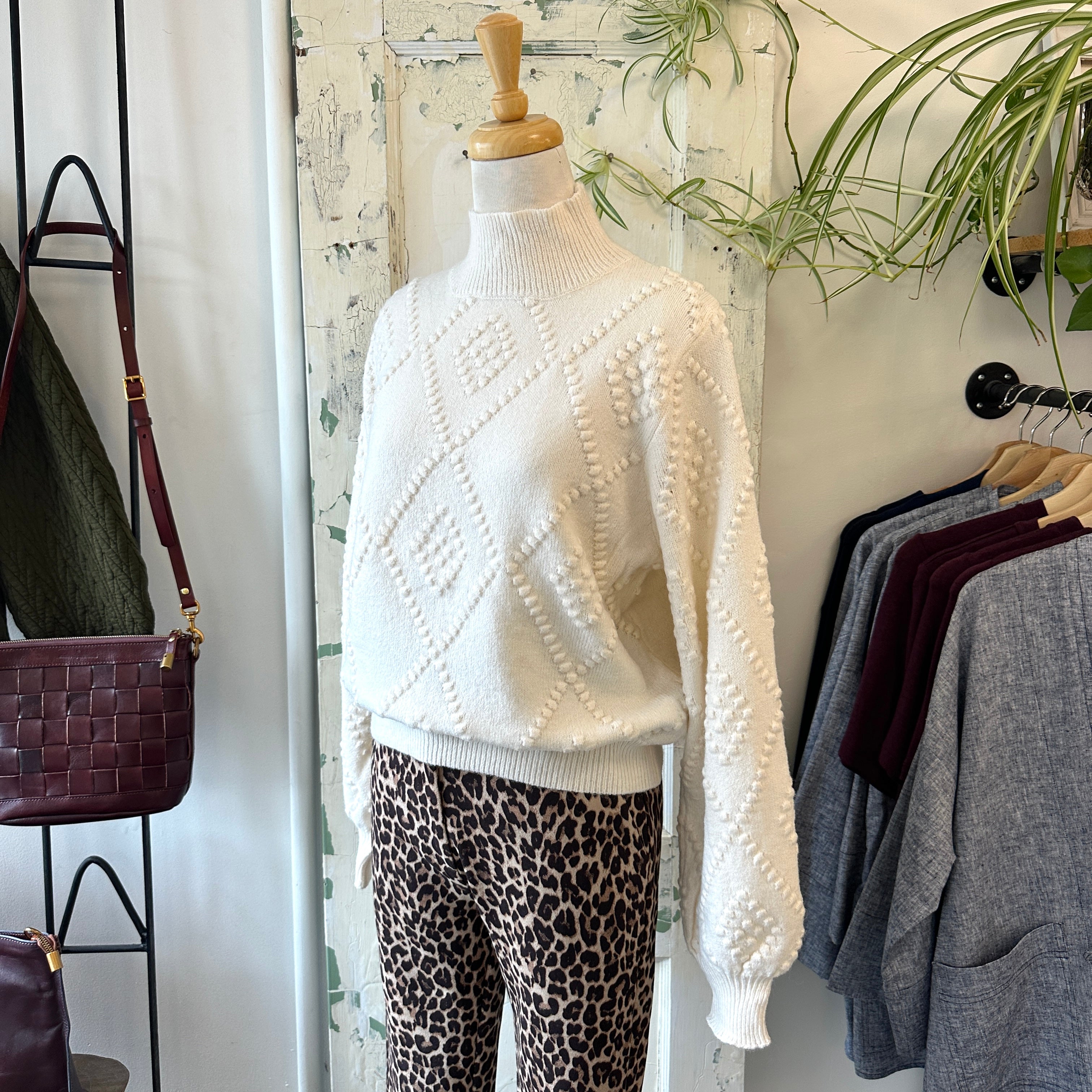 Pink Martini // Marisa Sweater Off White